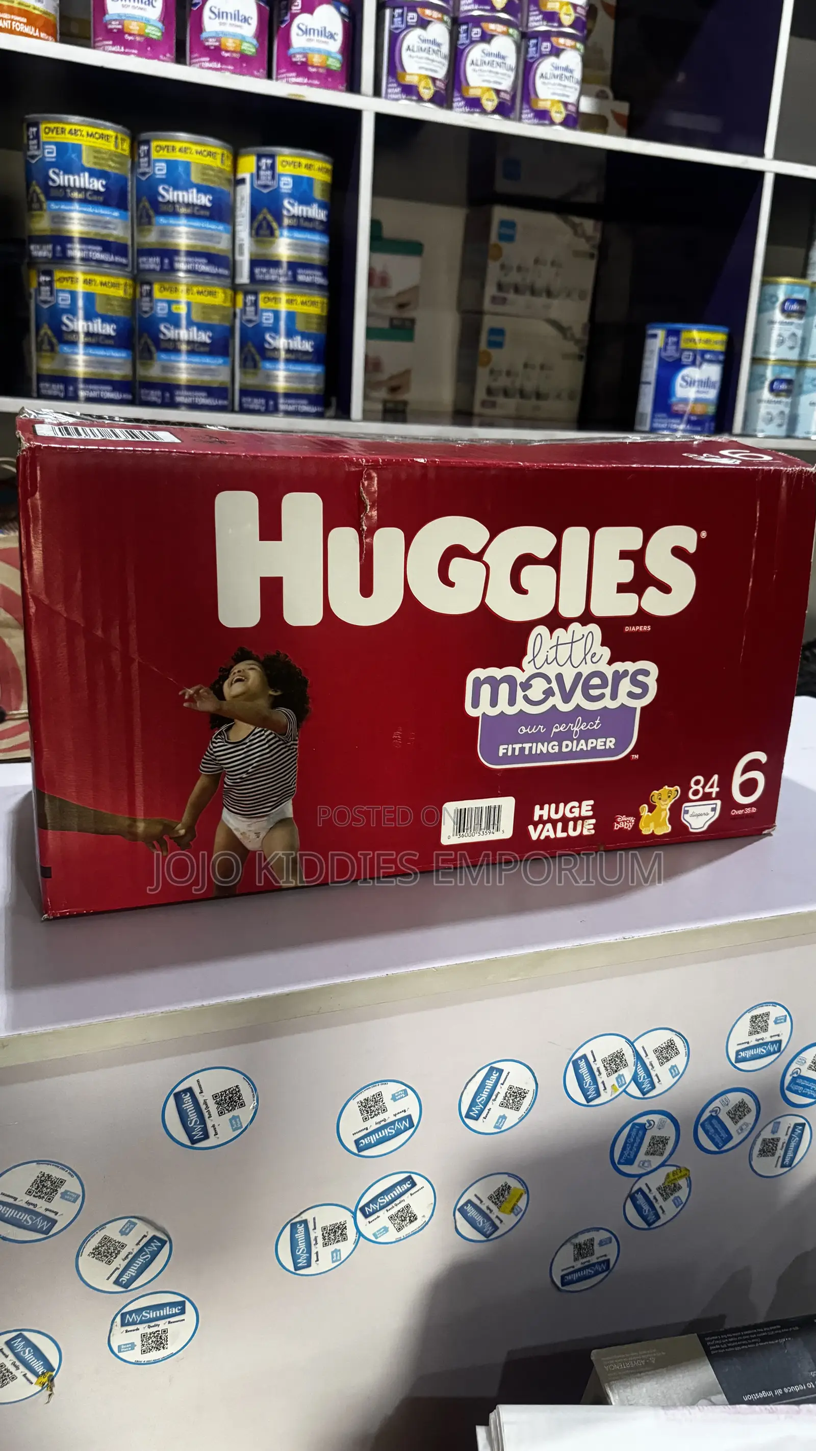 Huggies Little Movers Size 6