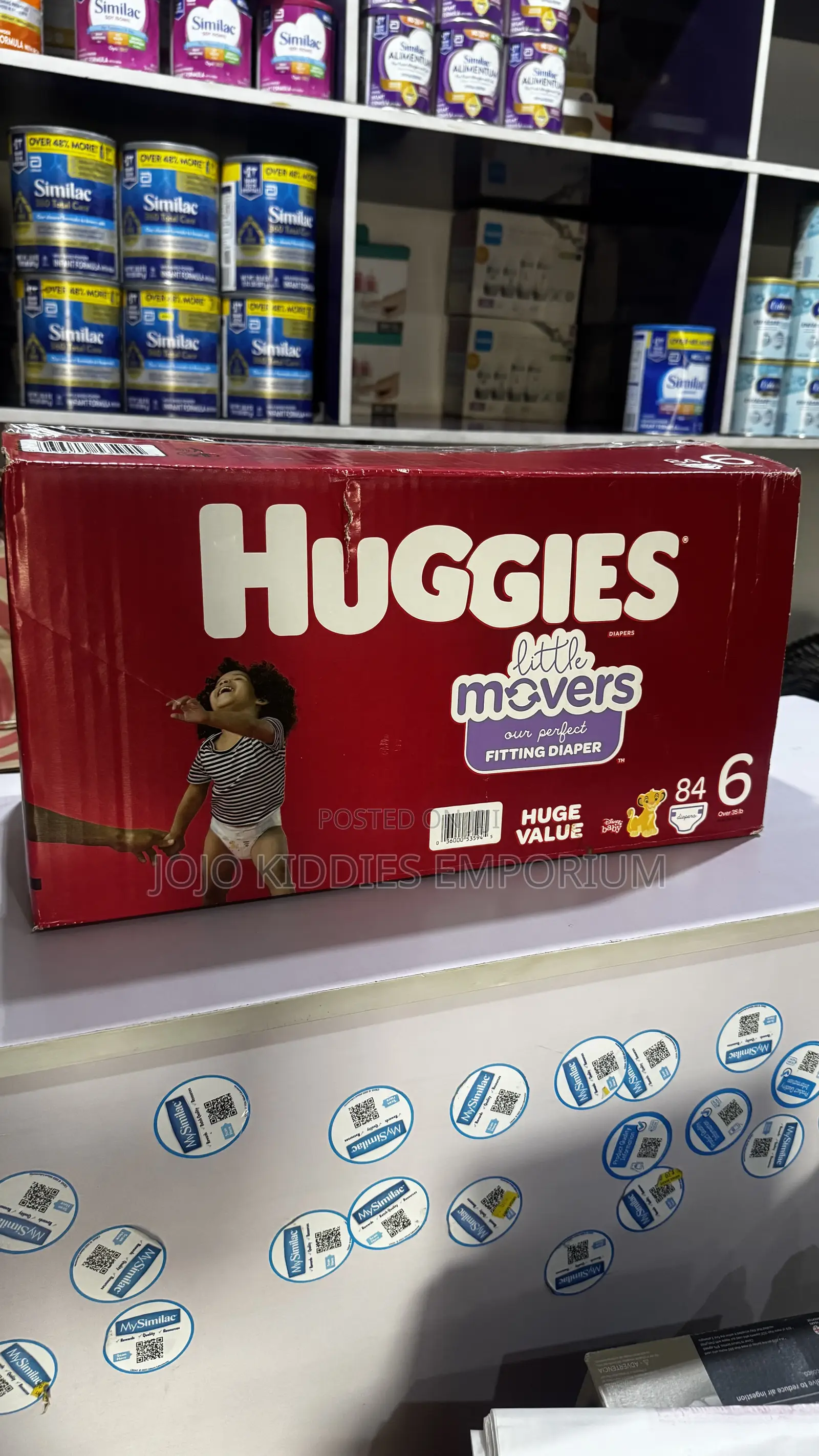 Huggies Little Movers Size 6