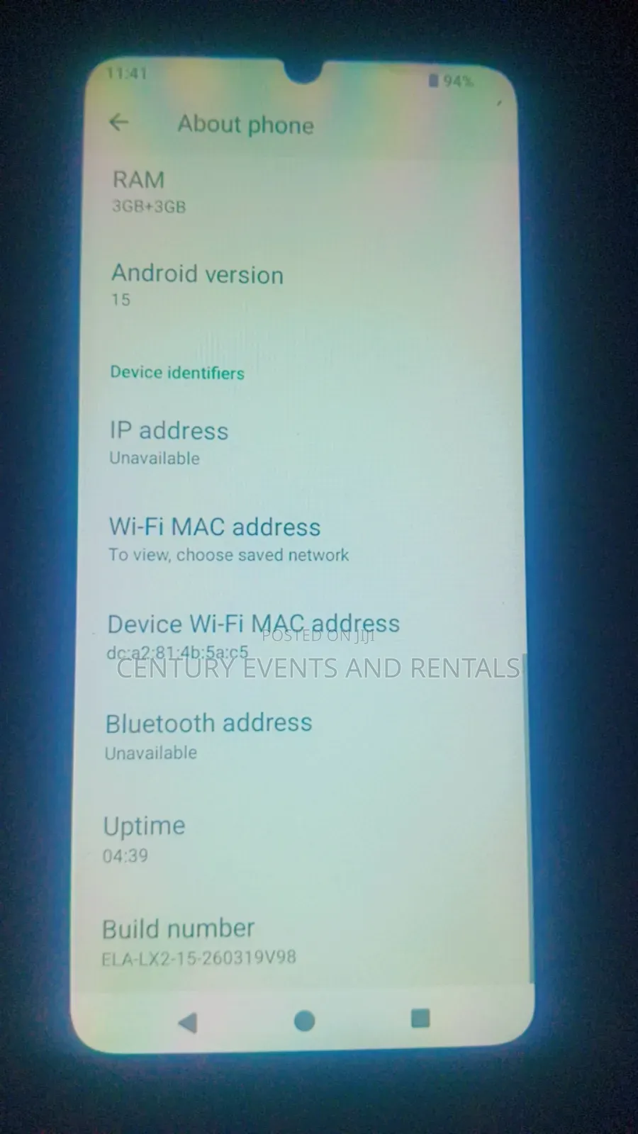 Honor 10 64 GB Black