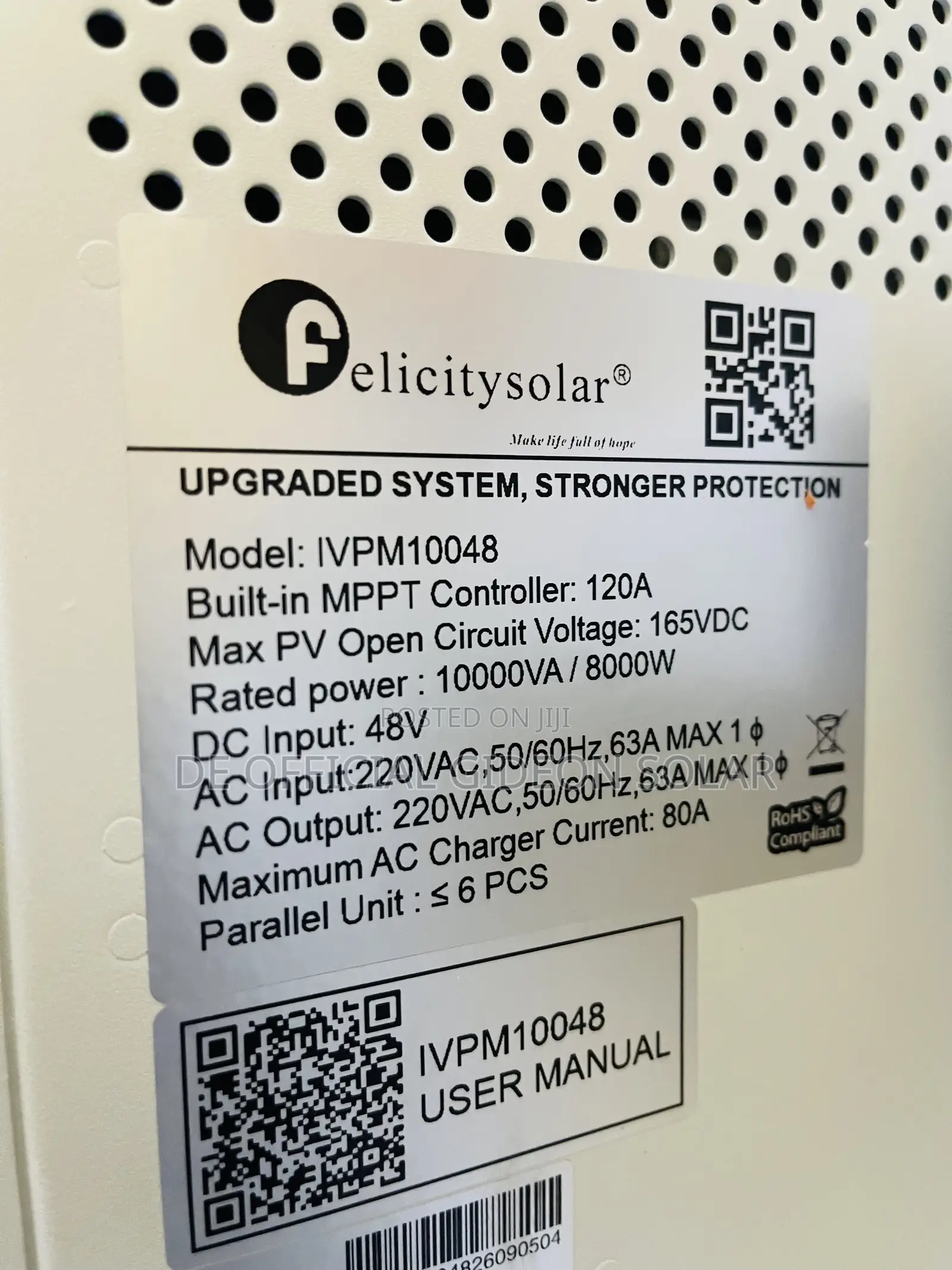 FELICITY 10kva Hybrid Inverter