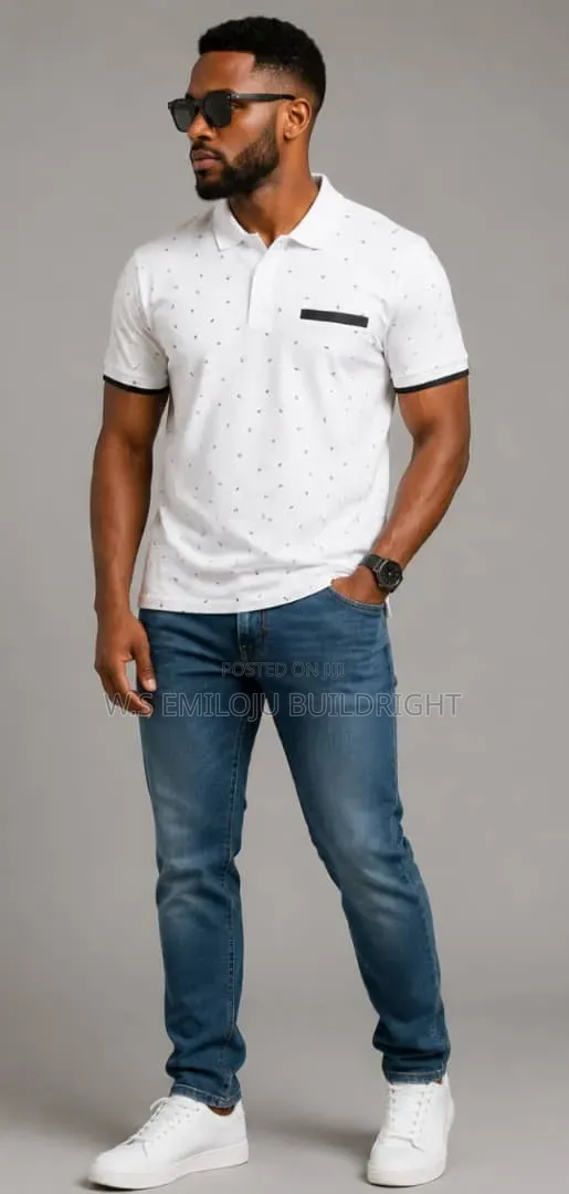 Men Collar Neck Polo