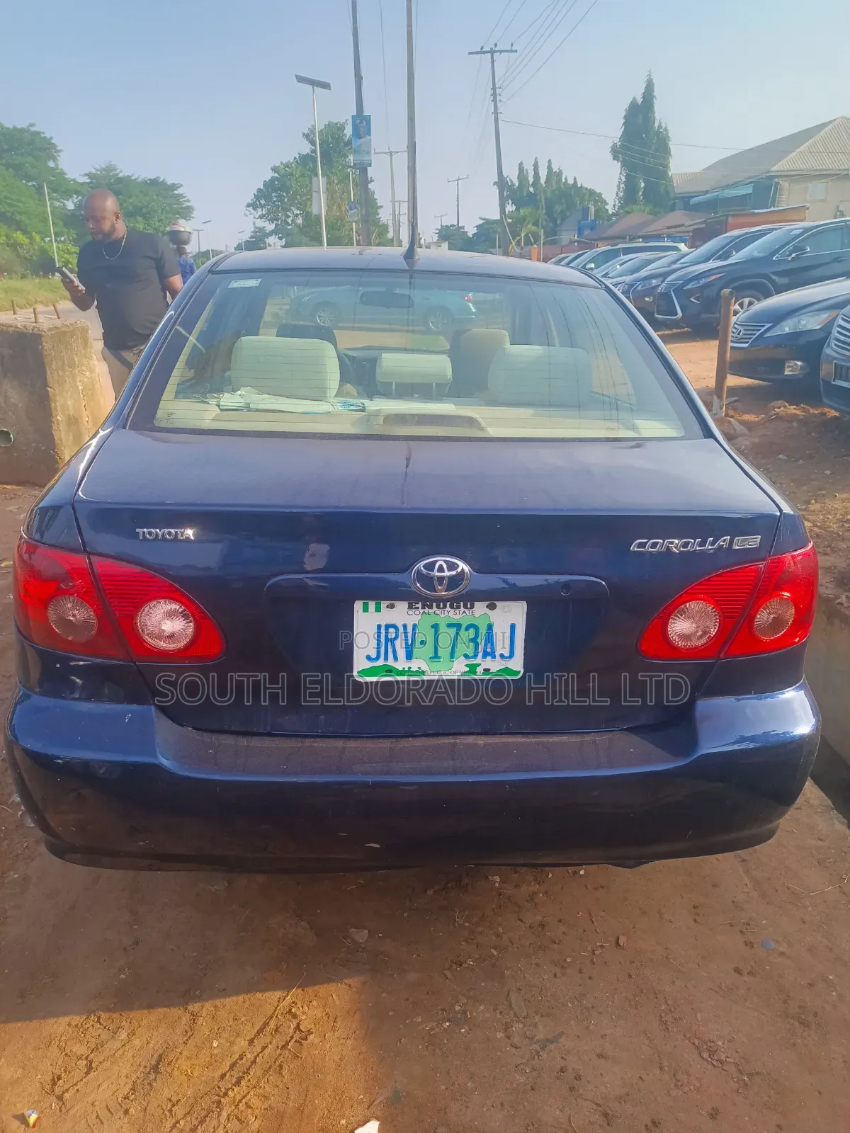 Toyota Corolla 2007 Blue