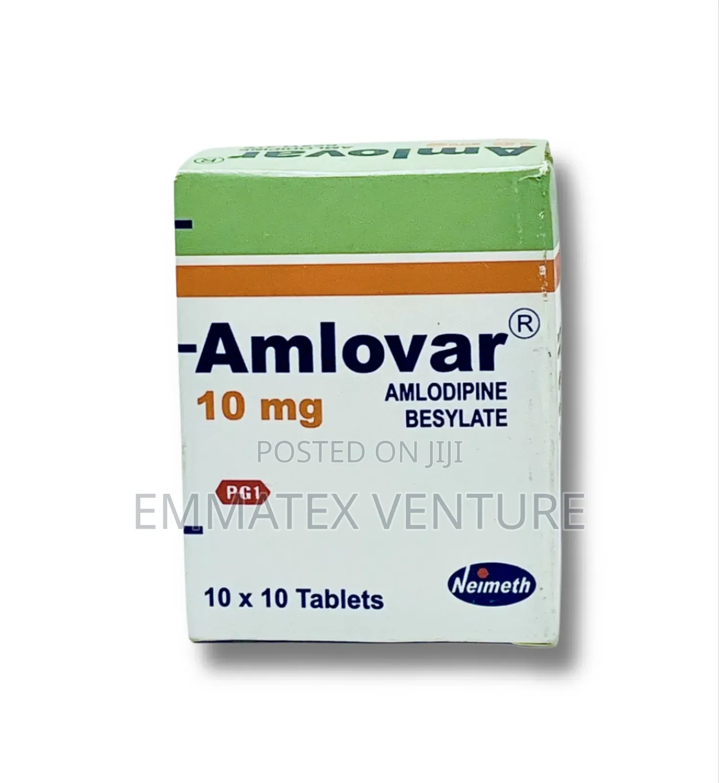 Amlovar 10mg Tablet
