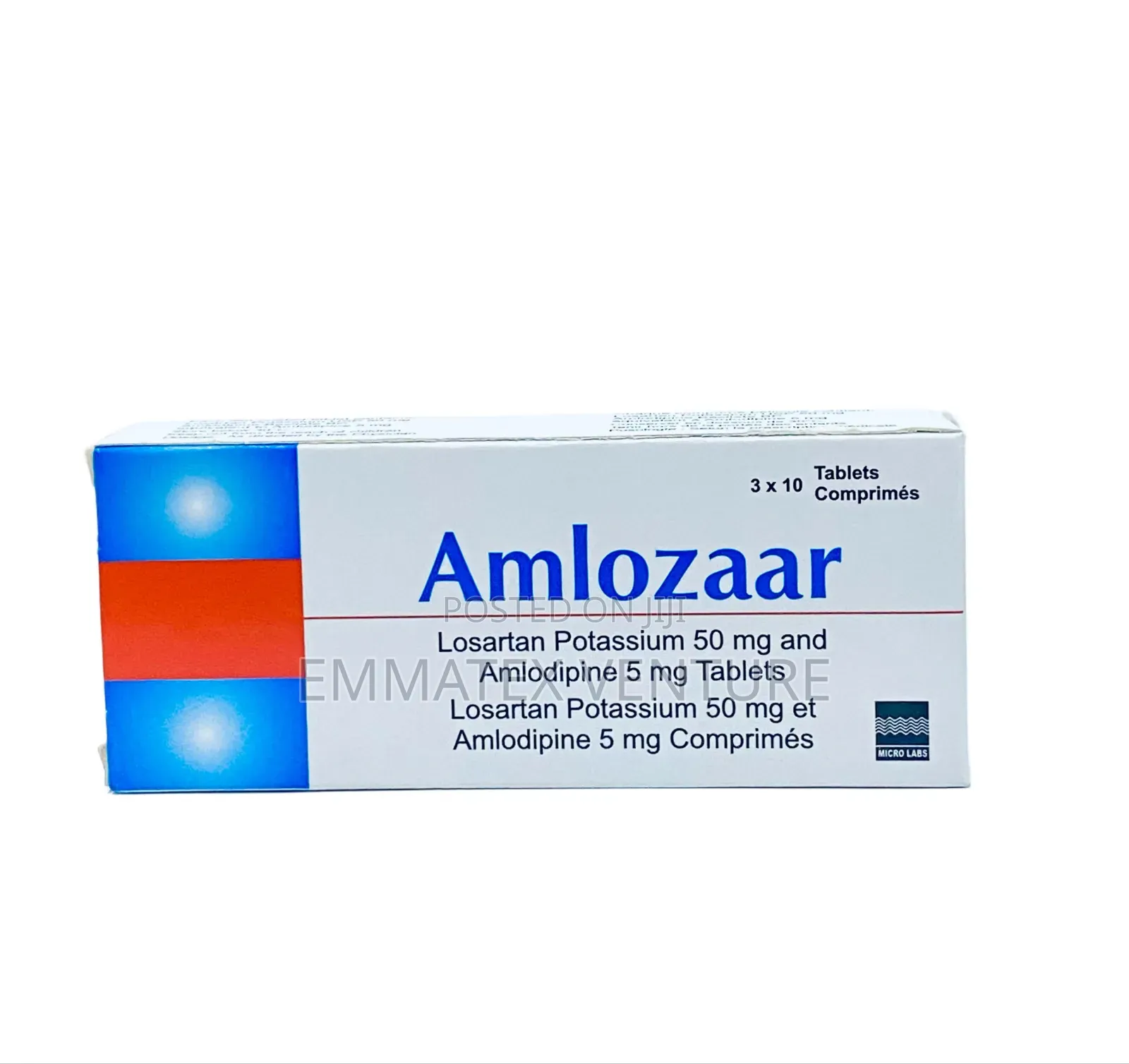 Amlozaar Tablet (Losartan+Amlodipine) X30