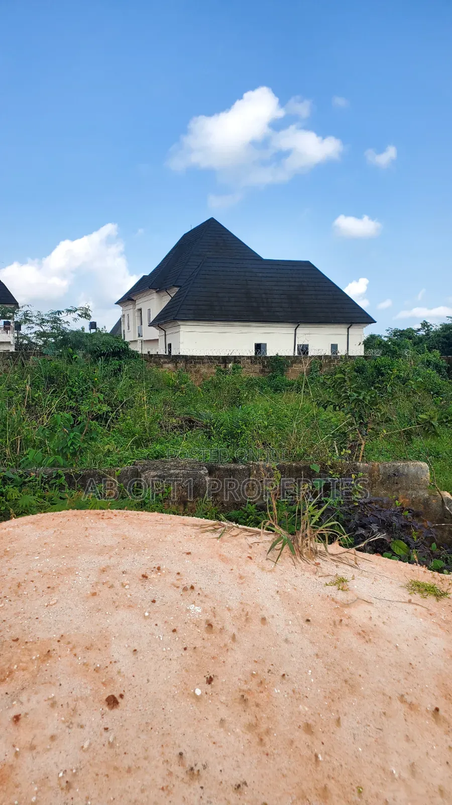 100ft by 100ft Land at Oke-Oroma, Off Airport Road for Sale