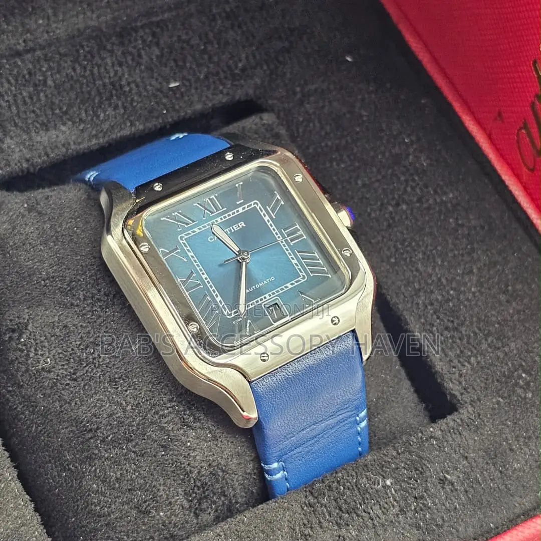 Cartier Leather Watch Automatic