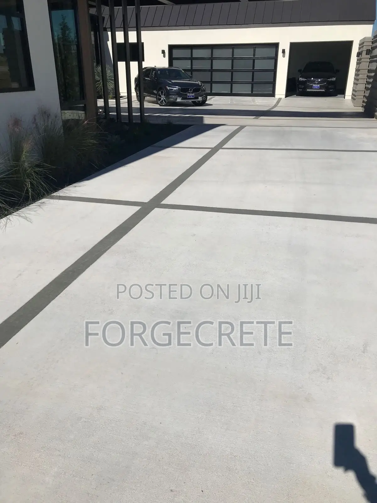 Modern Concrete Floor Patios