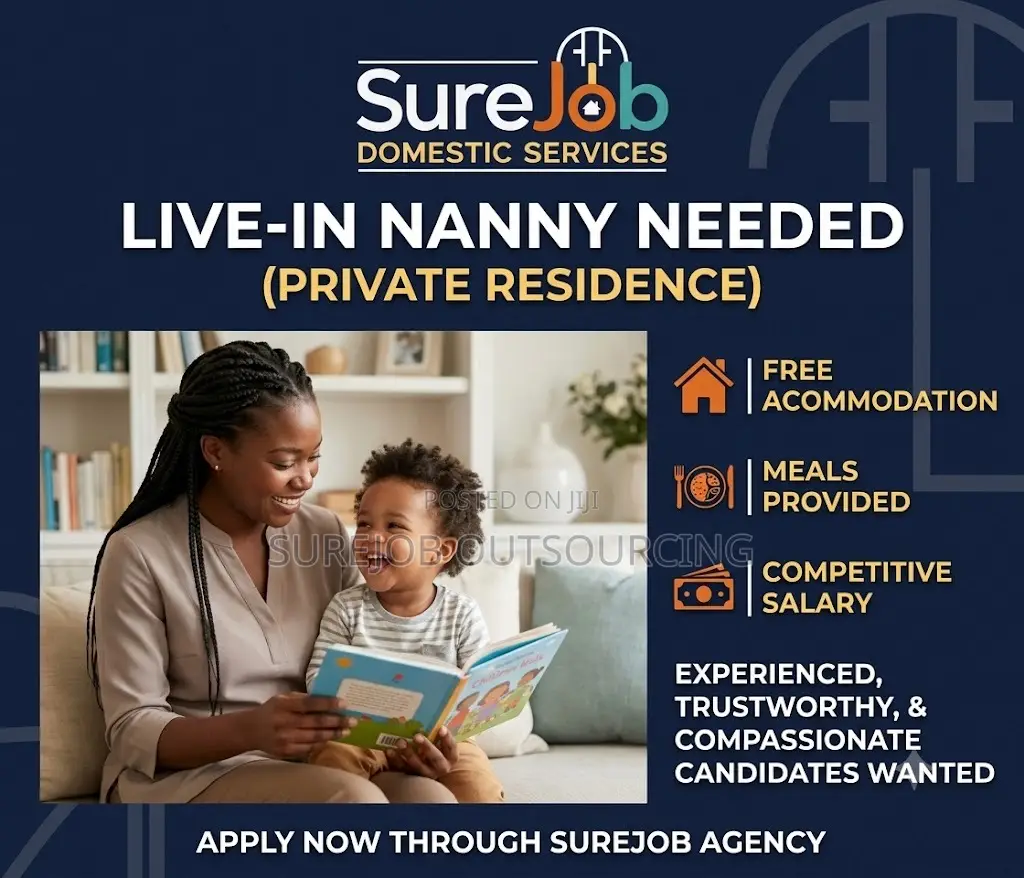 Urgent: Live-in Nanny Needed (Private Residence)