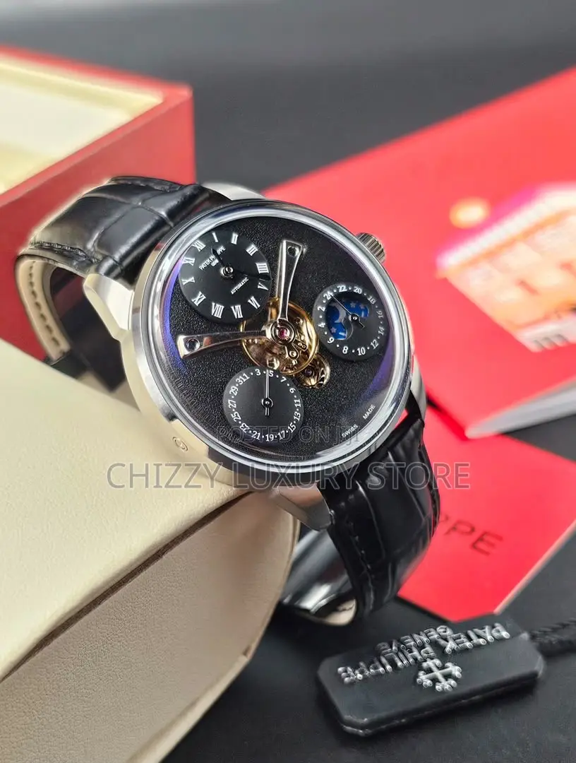 Patek Philippe Quality Luxury Men Automatic Engine Wristwatch