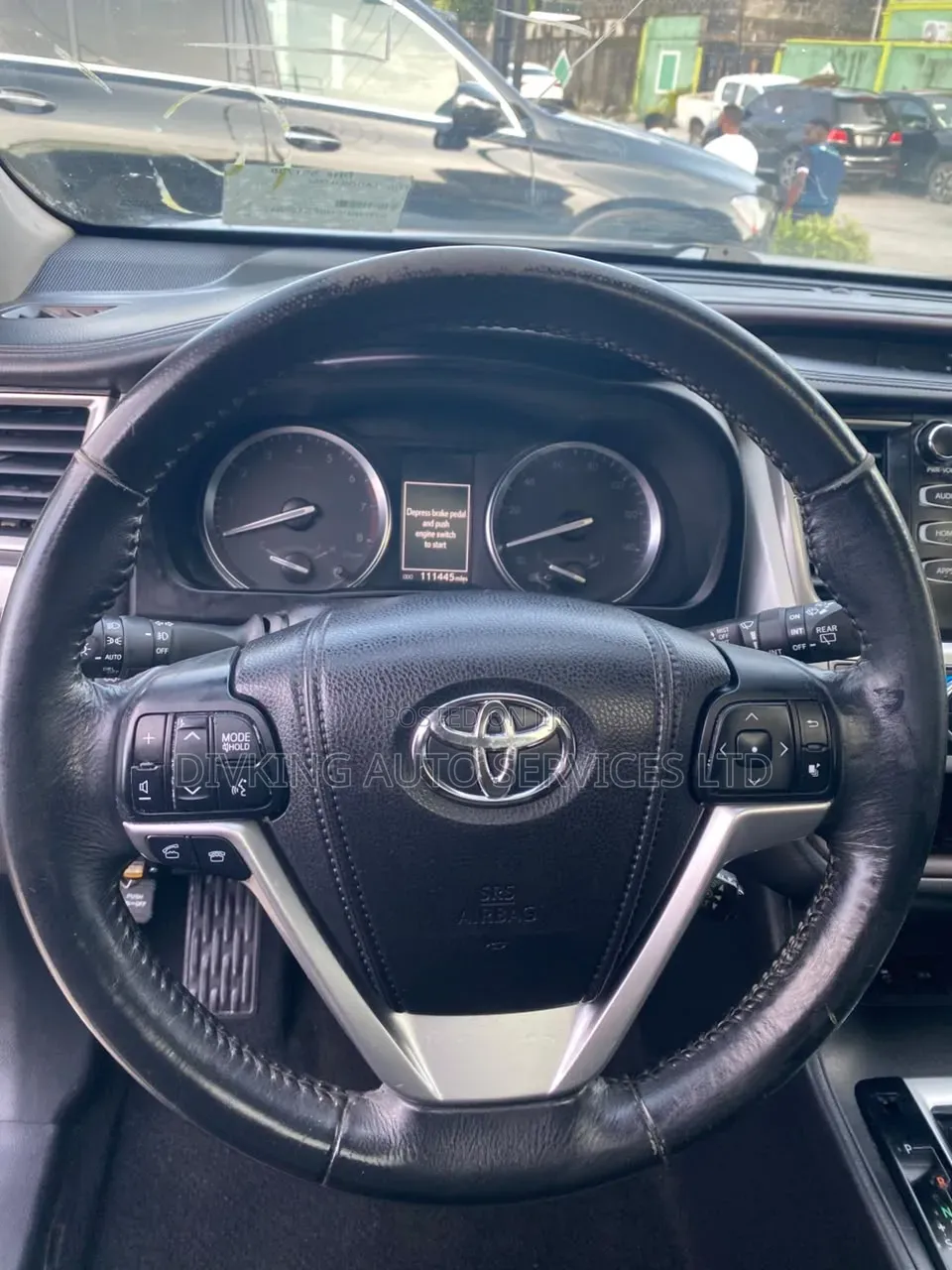 Toyota Highlander XLE 4dr SUV AWD (3.5L 6cyl 6A) 2015 Black