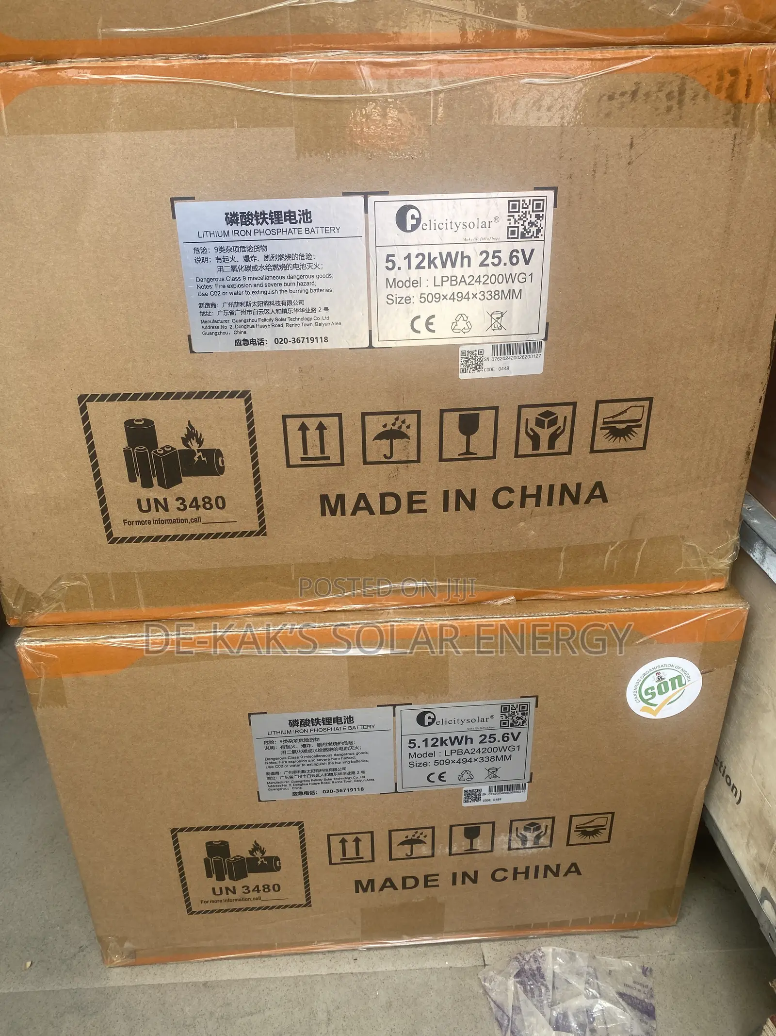 5kwh 24v Felicity Lithium Battery