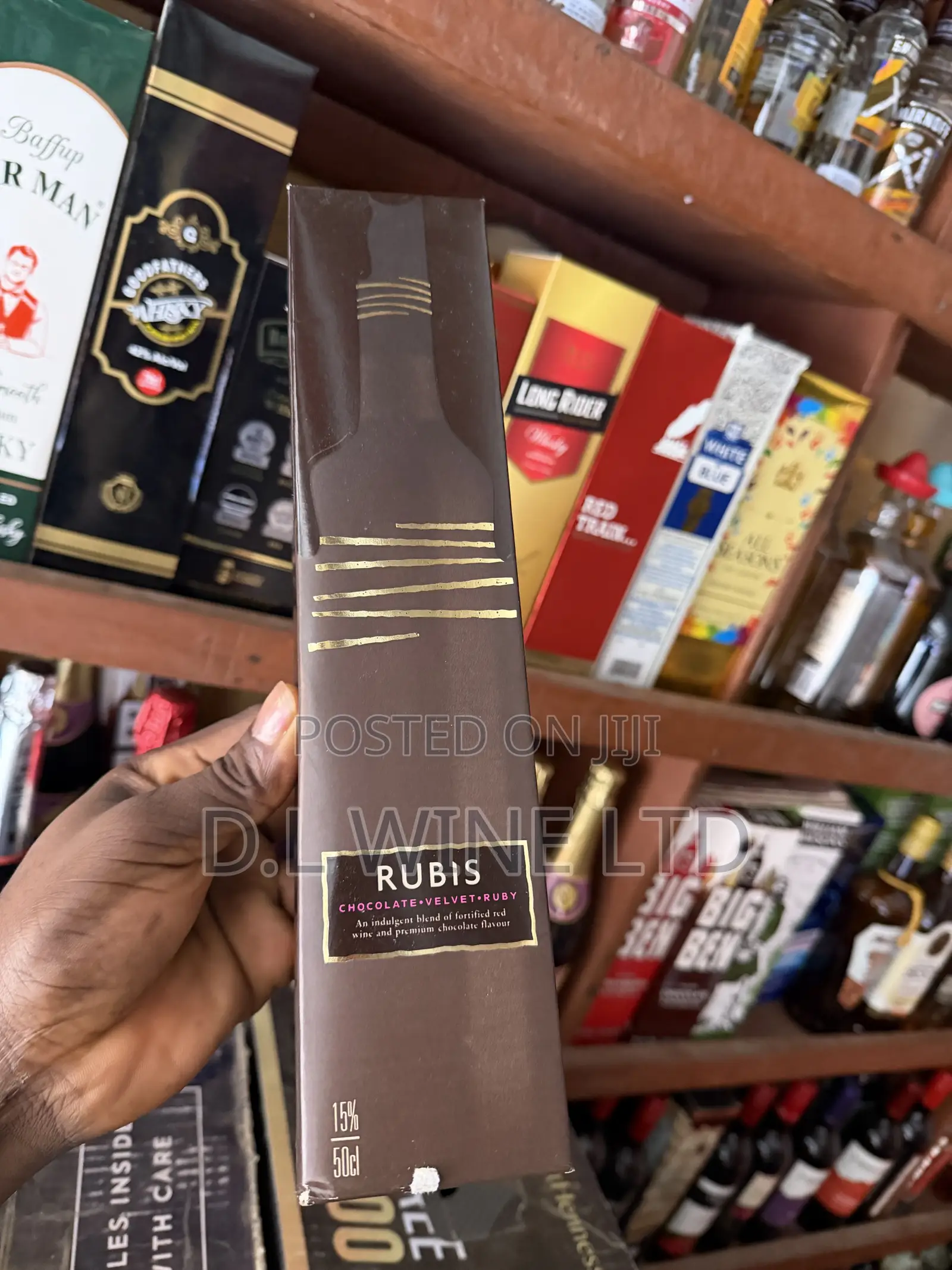 Rubis Chocolate Wine Carton of 12 Bottles