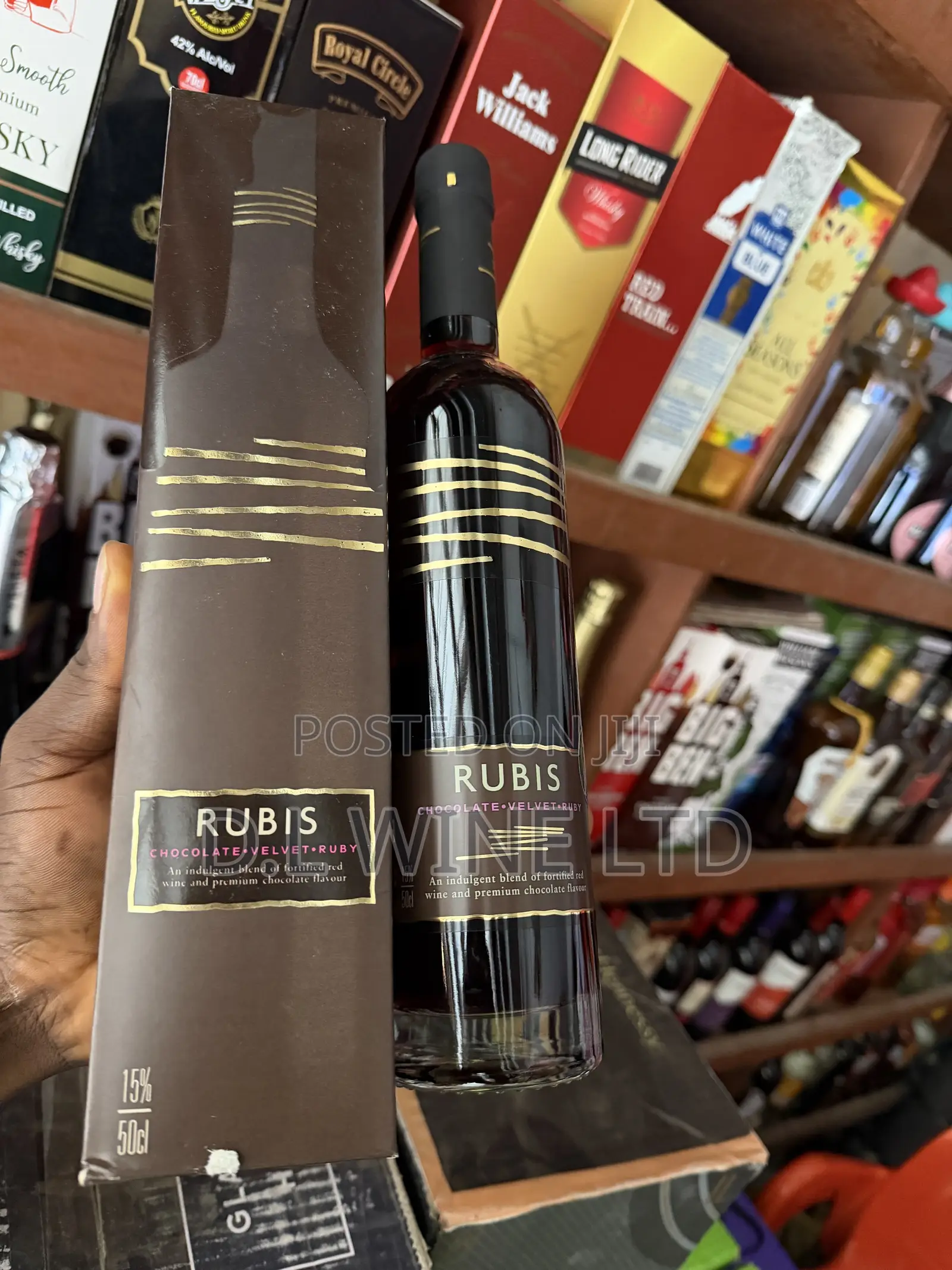 Rubis Chocolate Wine Carton of 12 Bottles
