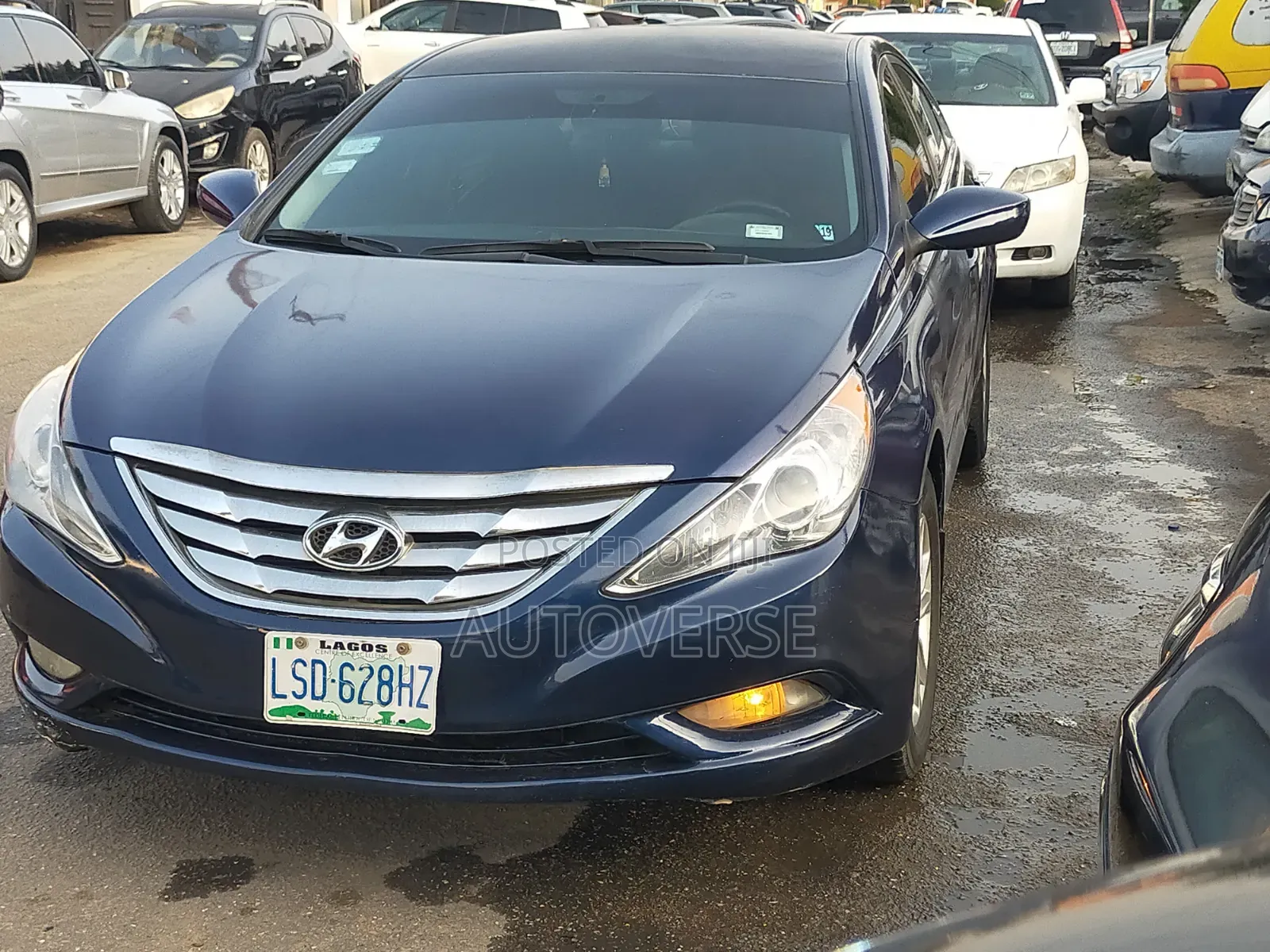 Hyundai Sonata 2012 Blue