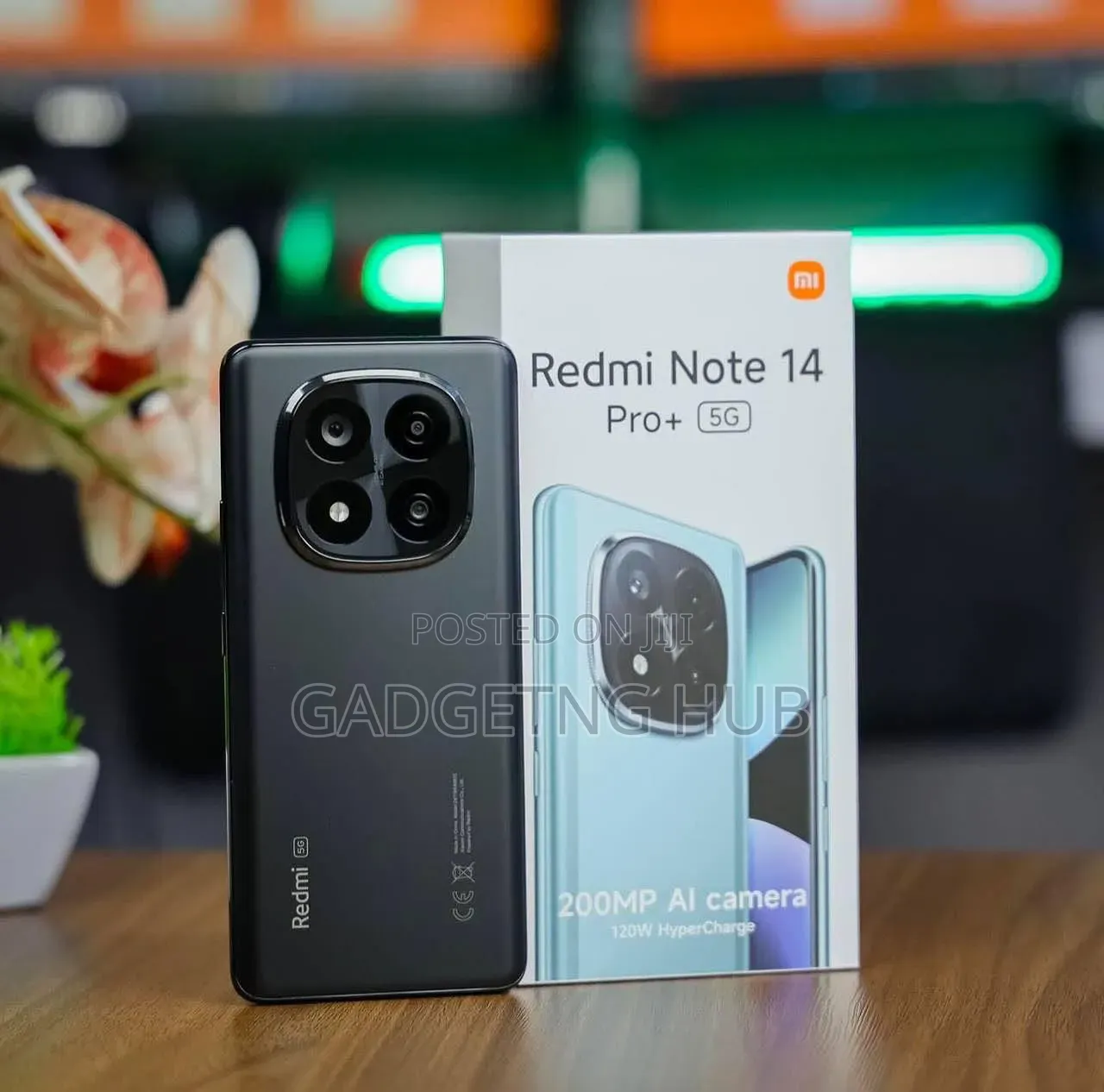 New Xiaomi Redmi Note 14 Pro+ 5G 512 GB Black