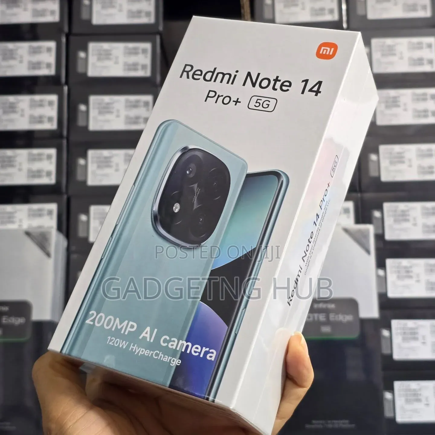 New Xiaomi Redmi Note 14 Pro+ 5G 512 GB Black