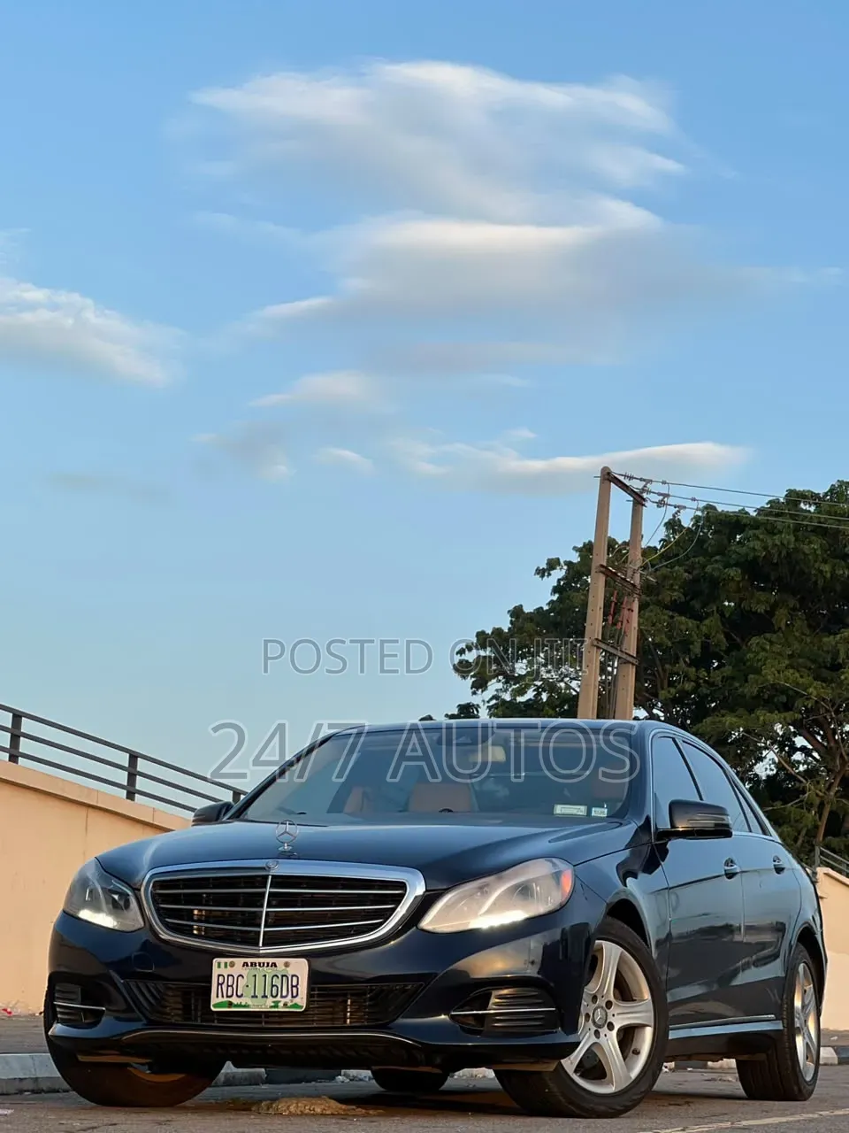 Mercedes-Benz E350 2014 Black