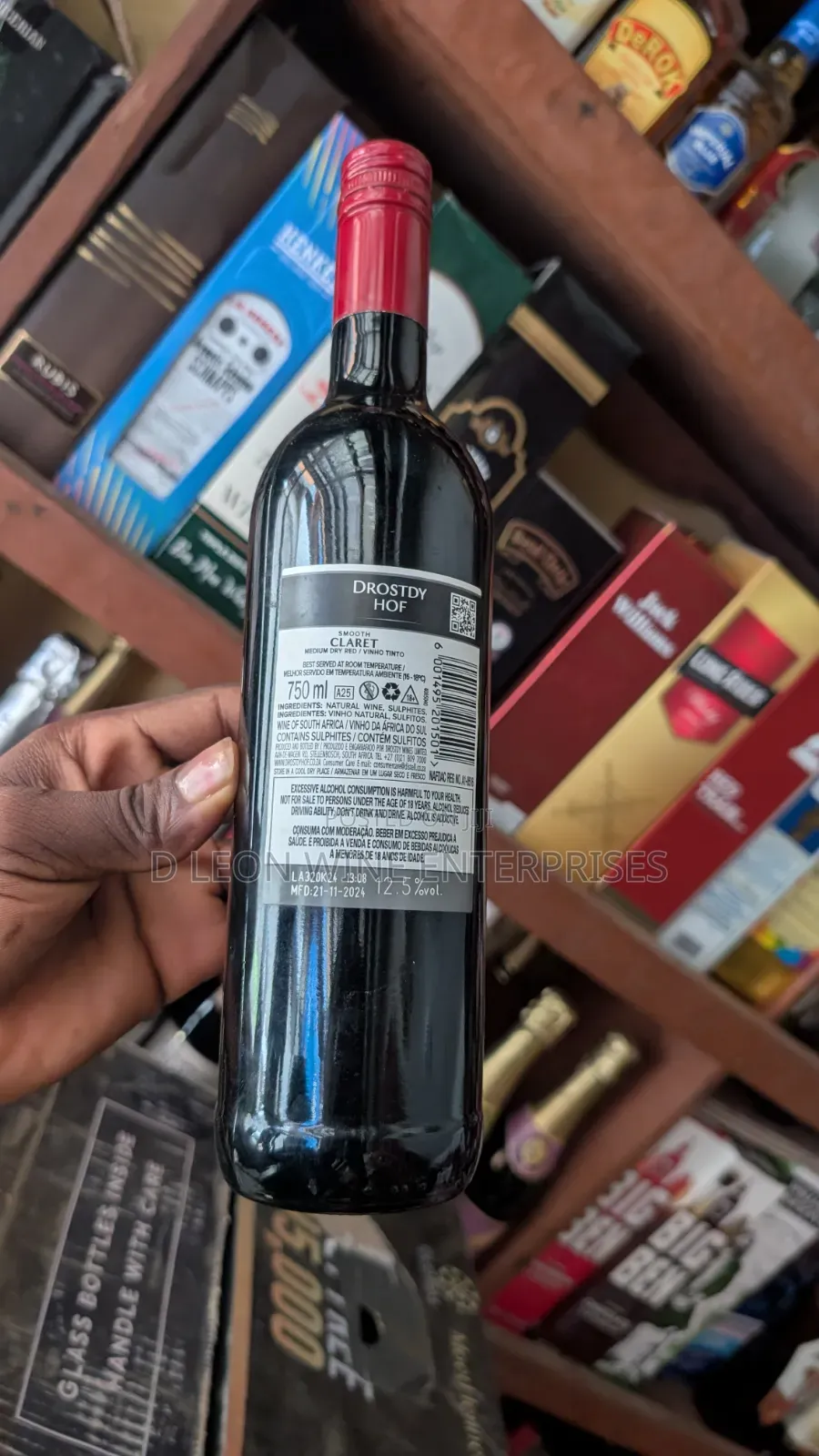 Drostdy Hof Red Wine Cartoon by ( 12 Bottles )