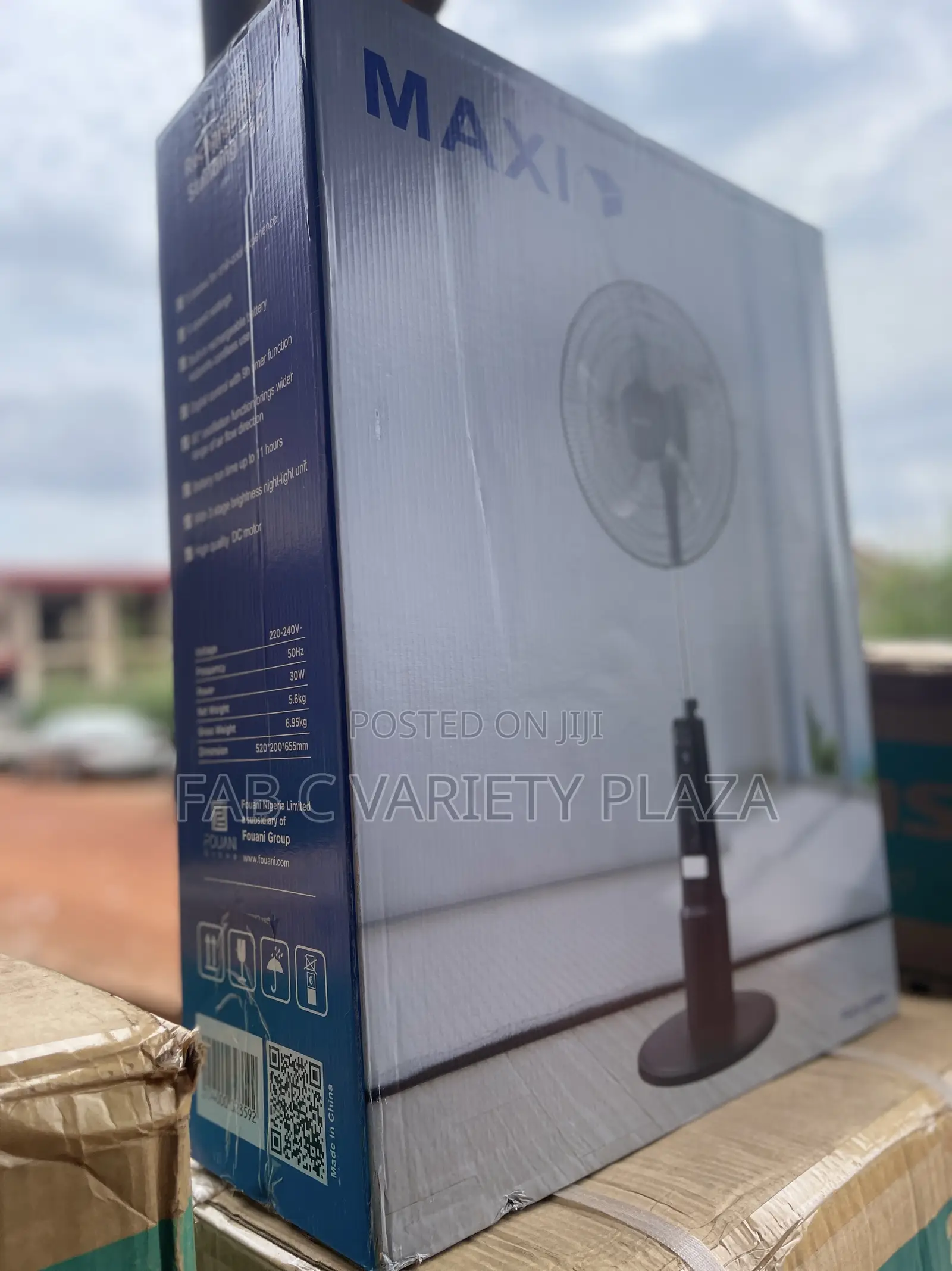 Maxi 18inch Rechargeable Fan!!