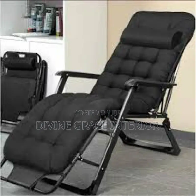 Outdoor Relaxing Chair-Black