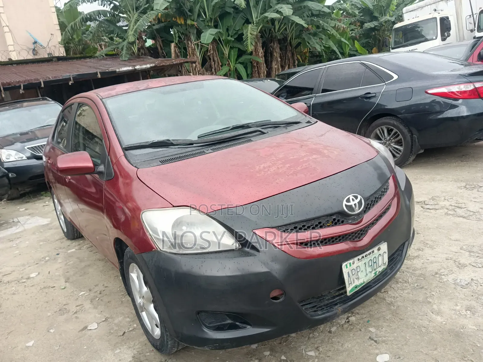 Toyota Yaris 2007 Red