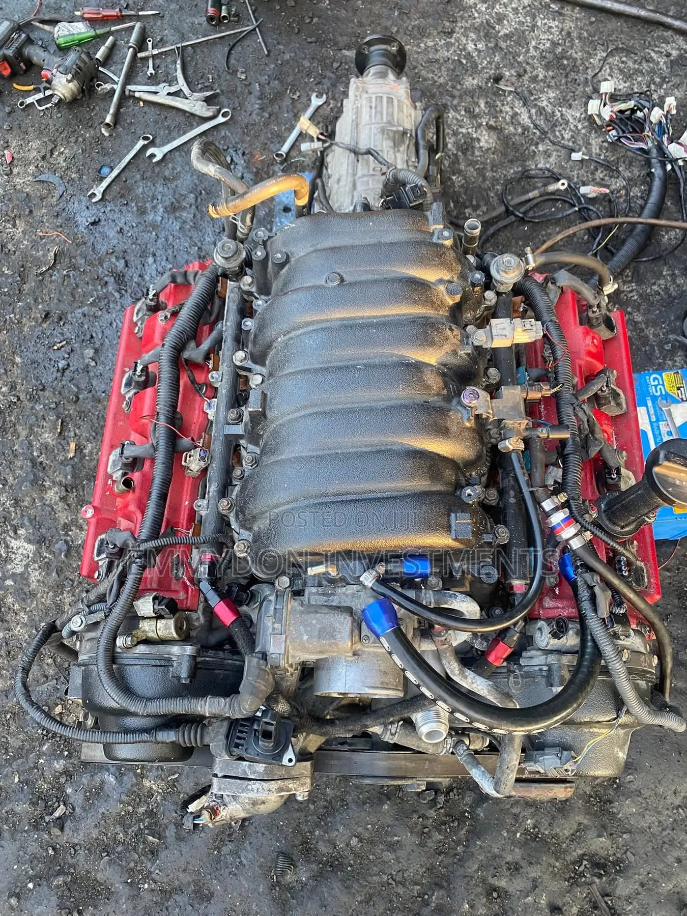 Complete Engine 2uz for Toyota Land Cruiser V8