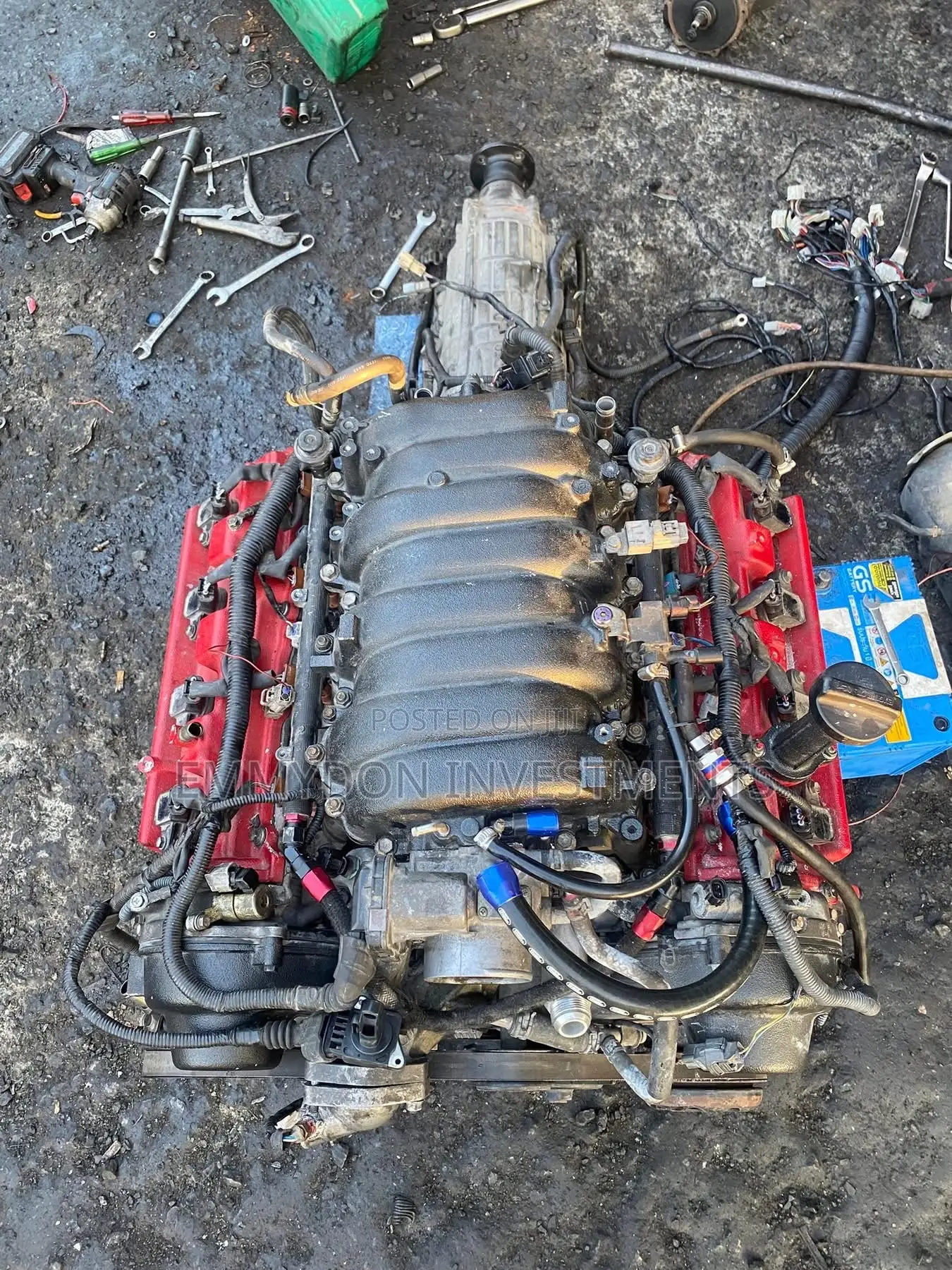 Complete Engine 2uz for Toyota Land Cruiser V8