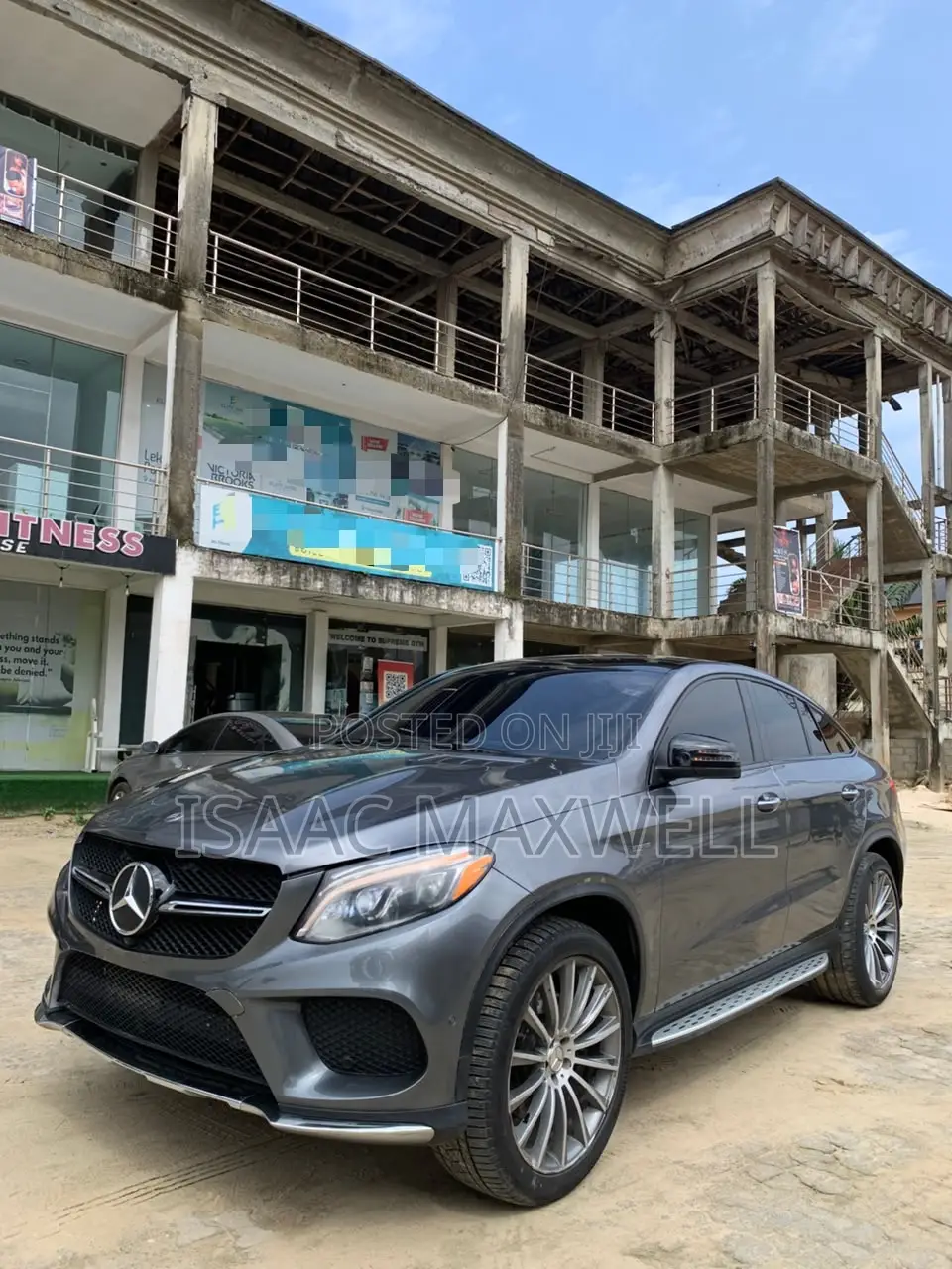 Mercedes-Benz GLE-Class AMG GLE 43 4MATIC 2018 Gray