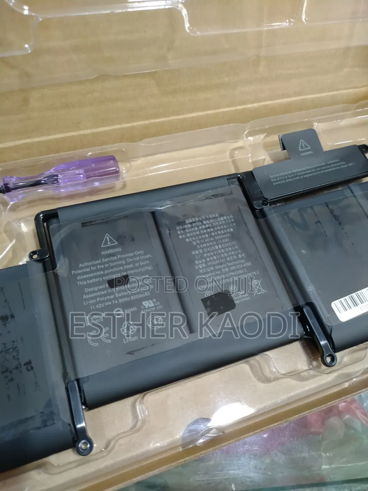 A1502 A1582 Battery for Macbook Pro 13 Inch Retina Early 2015, Mid
