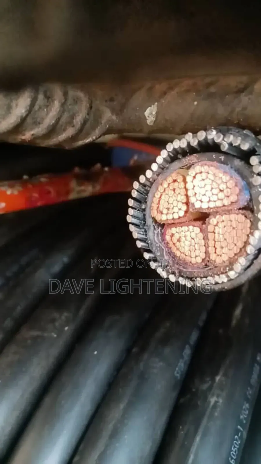 95mm 4core Original Nigerchin Armoured Cable Full Gauge Pure Copper