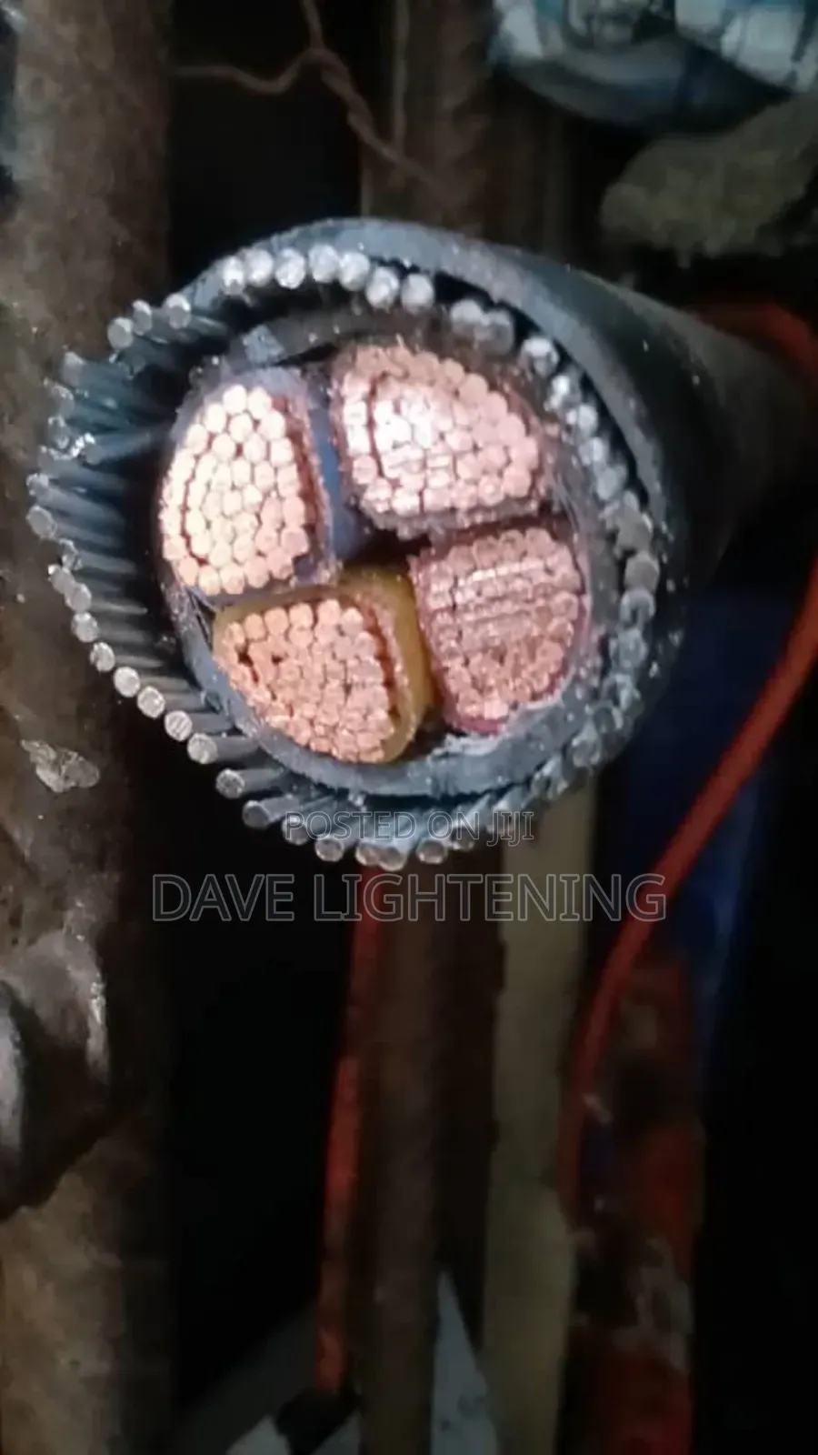 95mm 4core Original Nigerchin Armoured Cable Full Gauge Pure Copper