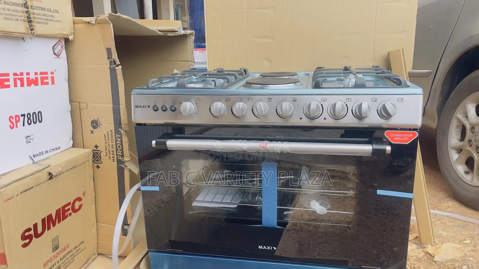 Nexus 4 + 2 Oven Gas Cooker (4 Gas, 2 Electric Cooker)
