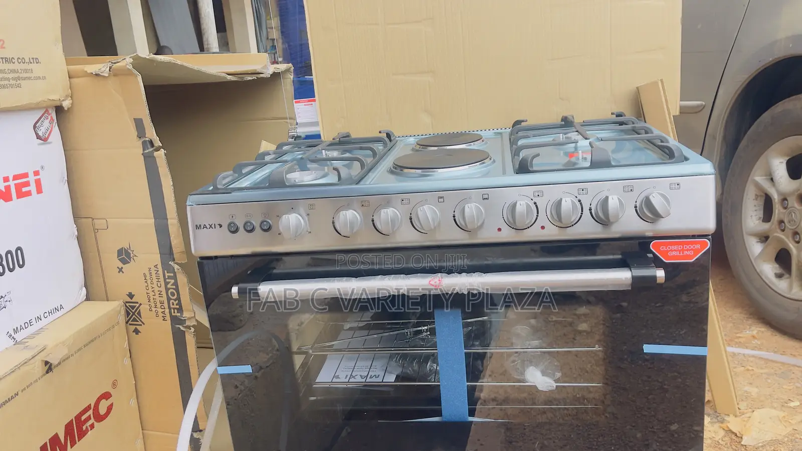 Nexus 4 + 2 Oven Gas Cooker (4 Gas, 2 Electric Cooker)