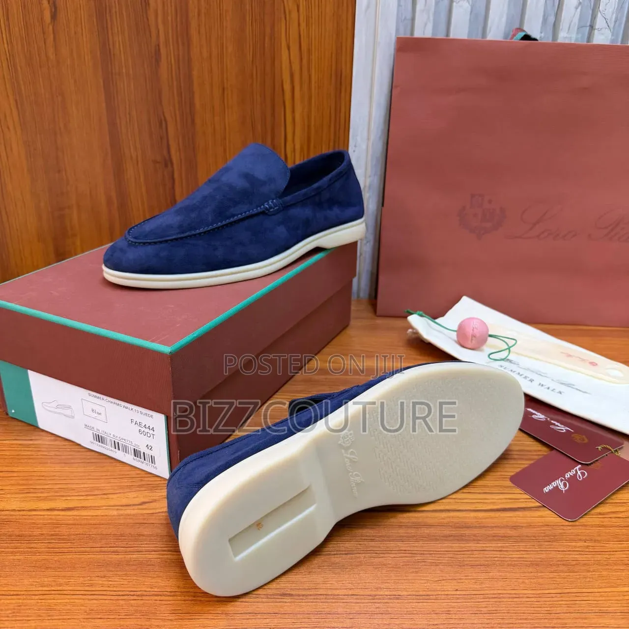Original Loro Piana Loafers 100% Authentic Guaranteed
