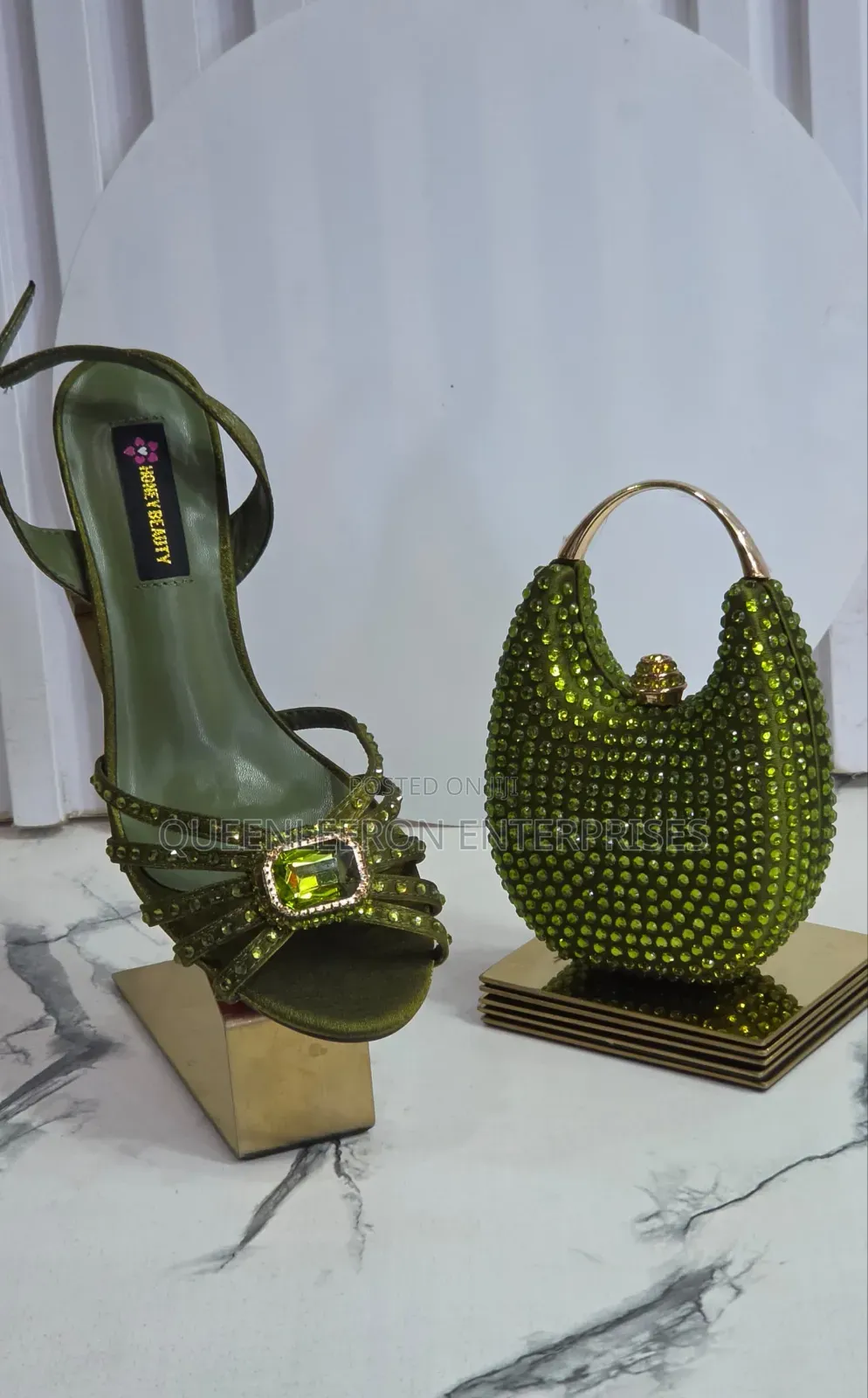Honey Beauty Heel and Purse