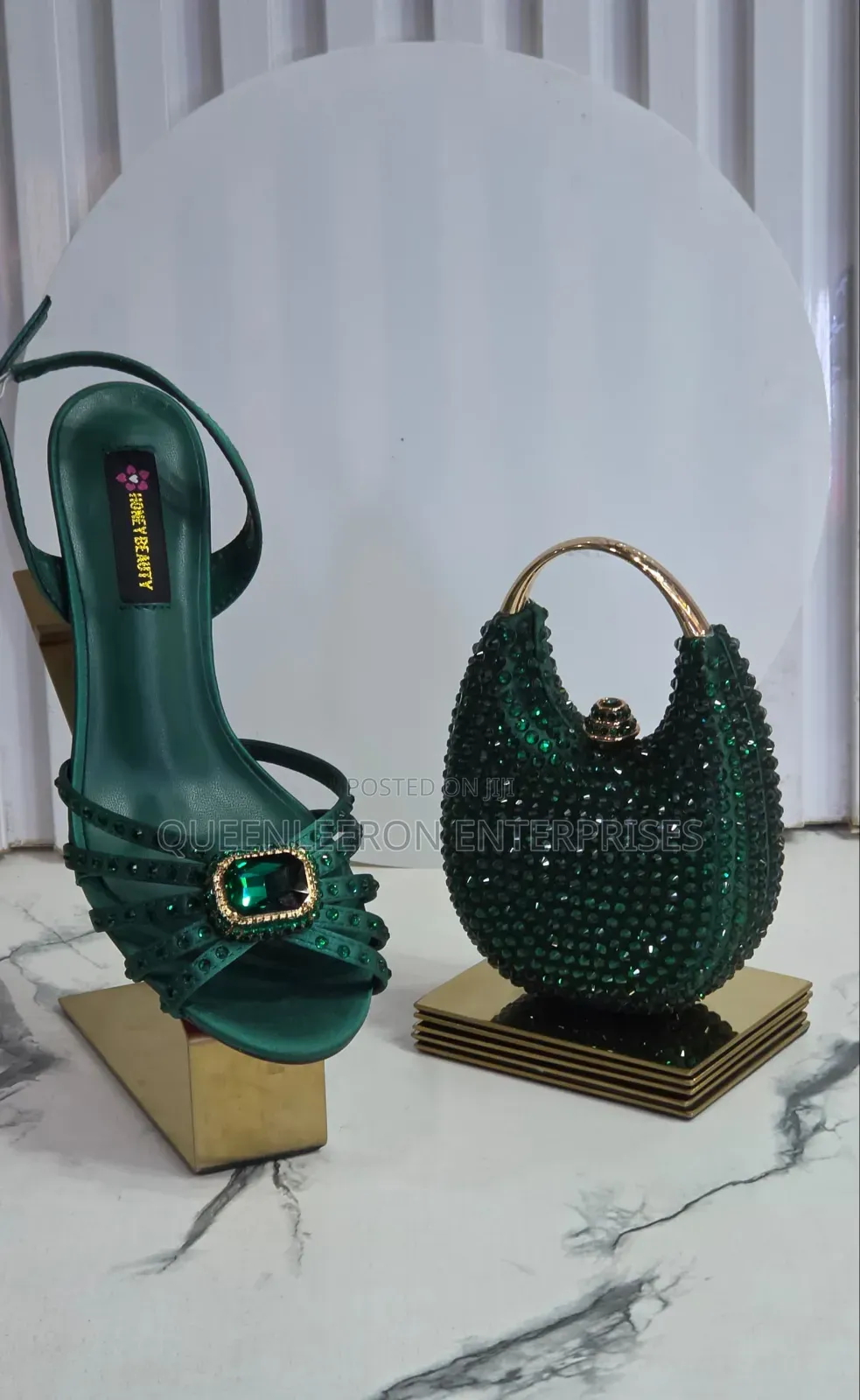 Honey Beauty Heel and Purse
