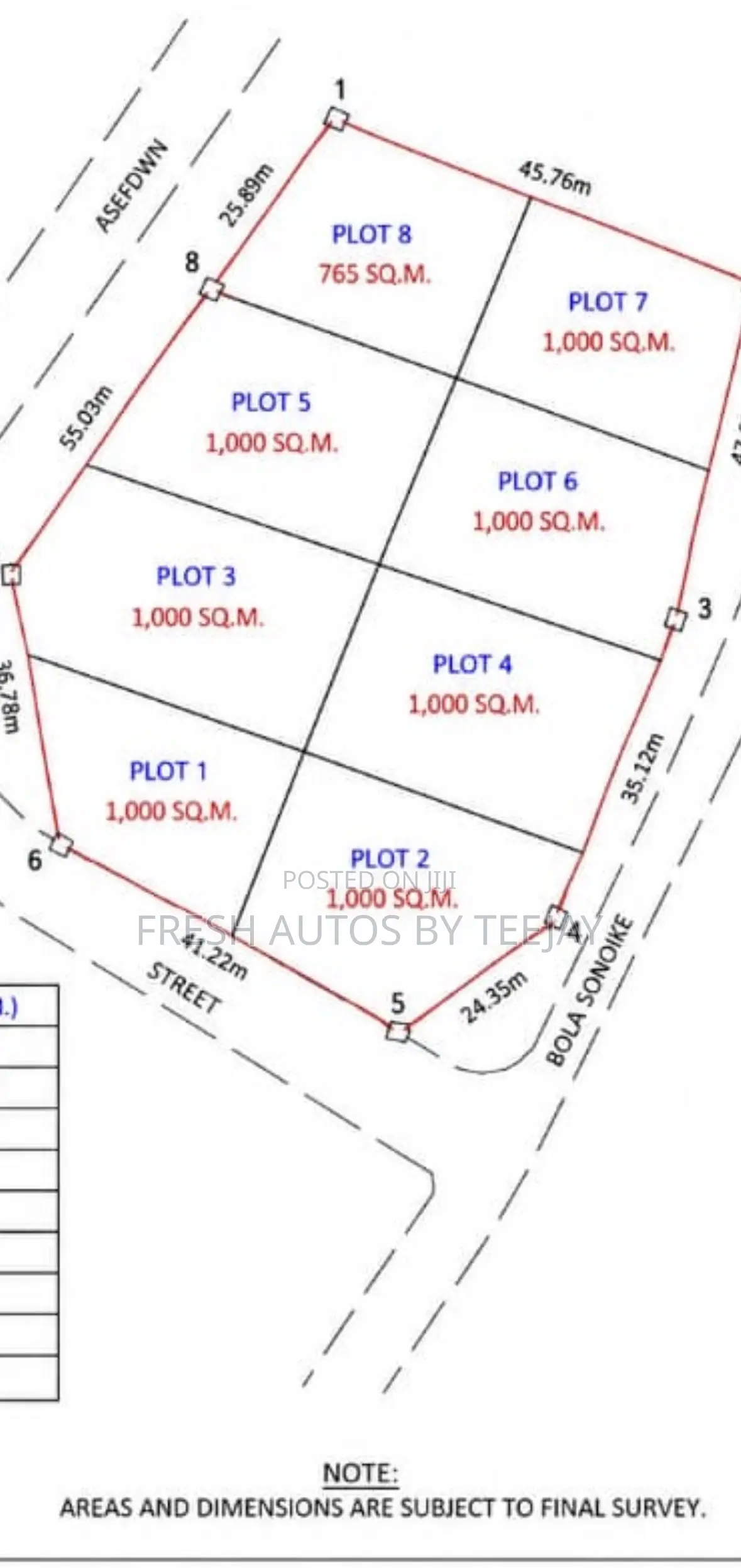 Massive Table Dry Land in Ogudu GRA for Sale