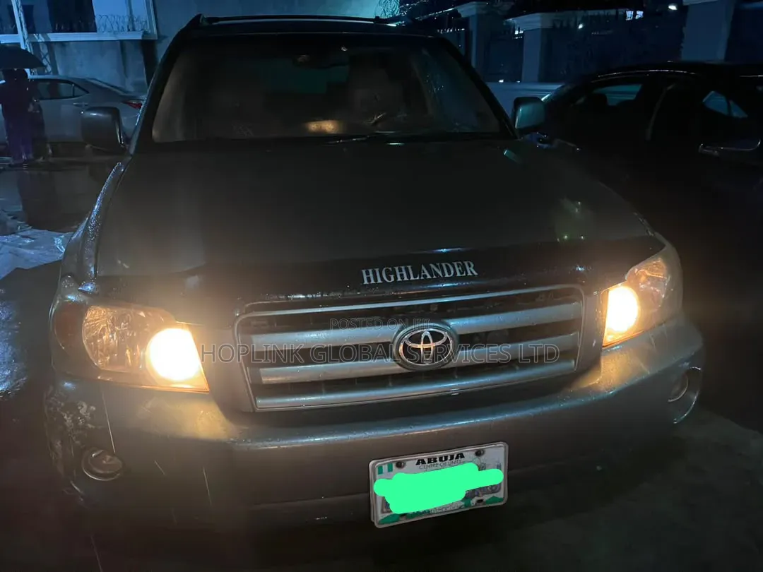 Toyota Highlander Limited V6 2006 Blue
