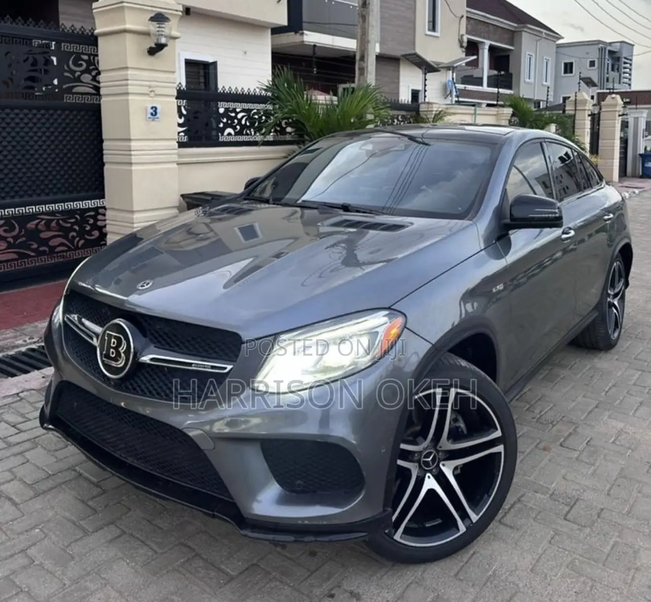 Mercedes-Benz GLE-Class AMG GLE 43 4MATIC 2019 Gray