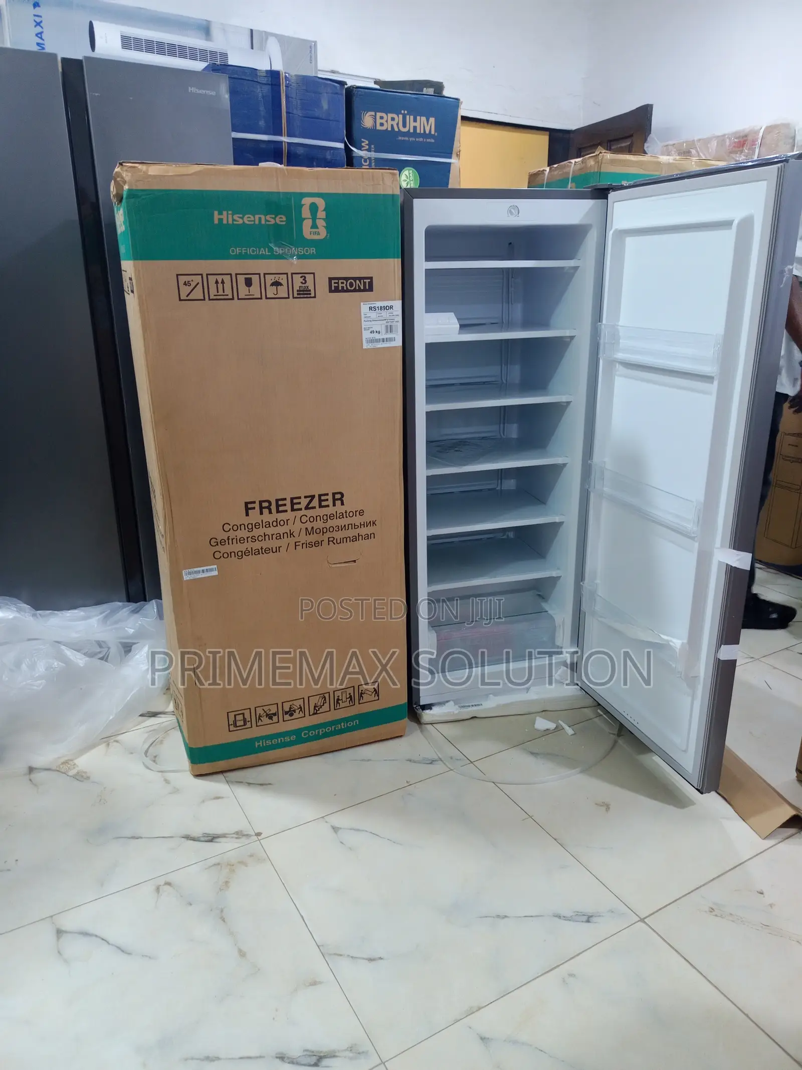 Freeze More, Clutter Less: Hisense RS189DR 190L Vertical Freezer