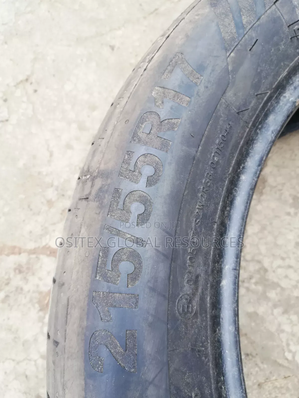 Tokunbo 225/55/R17 Tyres - 85% Tread - 4pcs