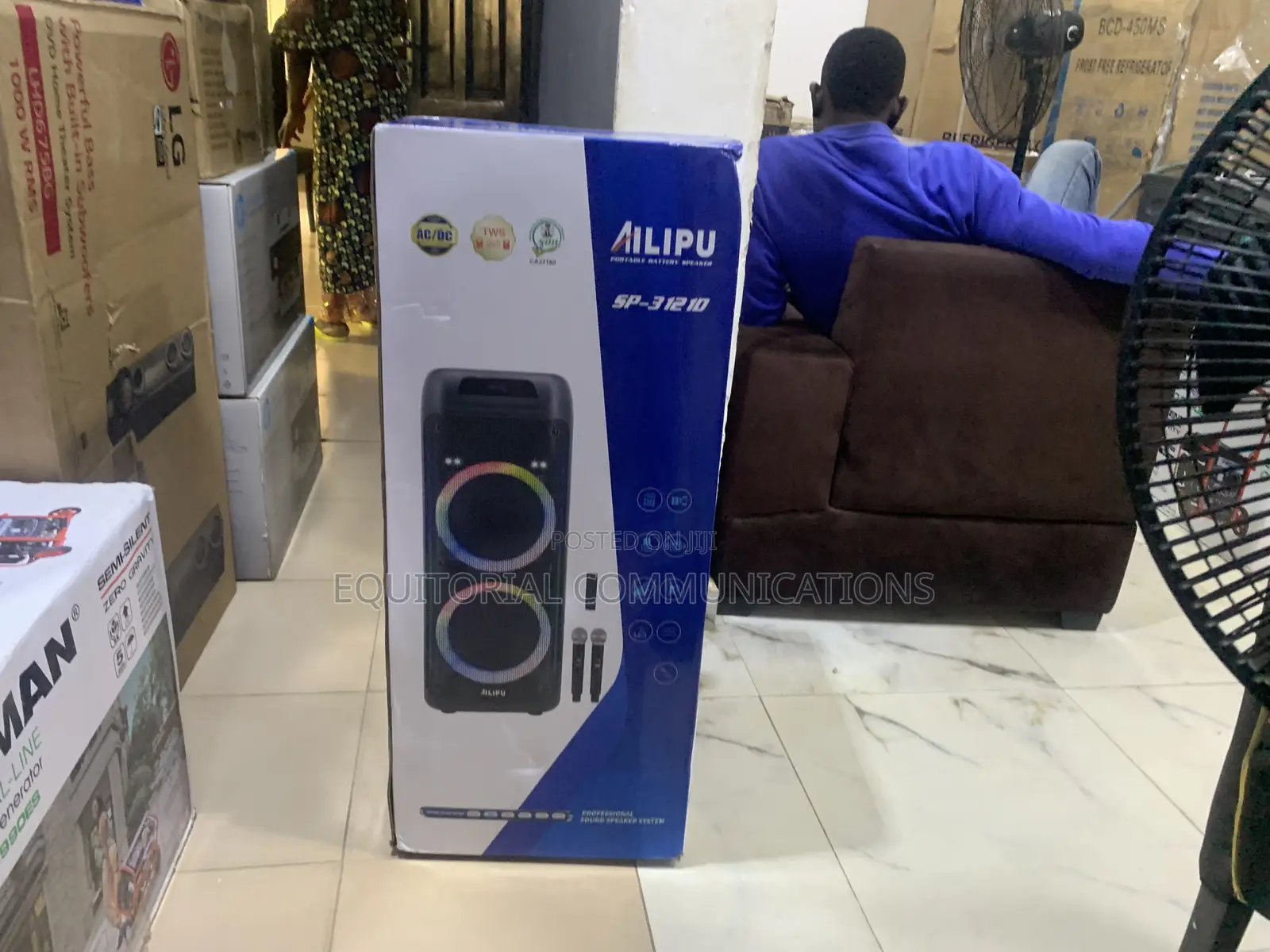 AILIPU SP-31210 High-Performance 90000W Audio Speaker