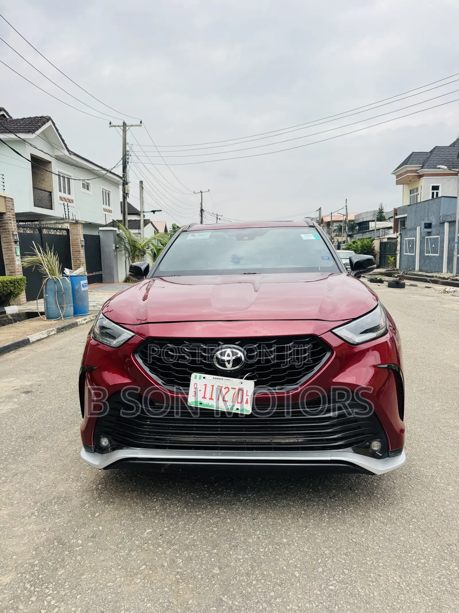 Toyota Highlander Limited 2021 Red
