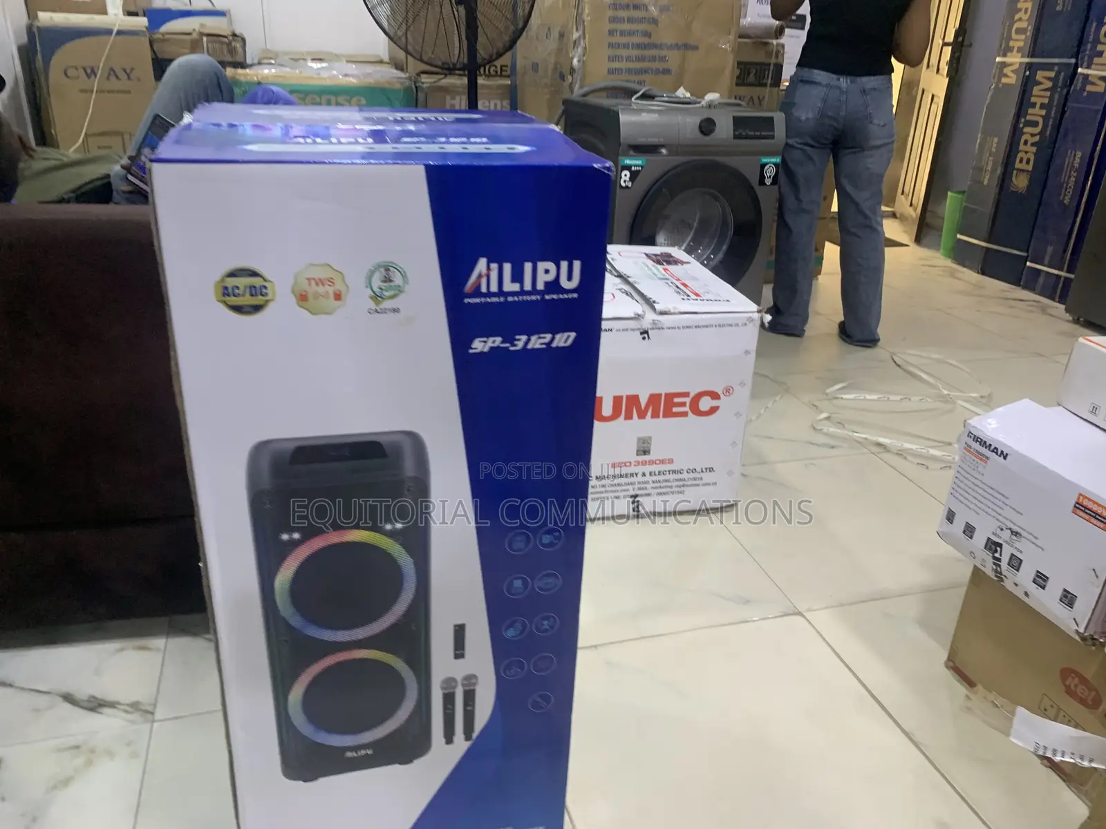 AILIPU SP-31210 Loud Sound Bluetooth Speaker