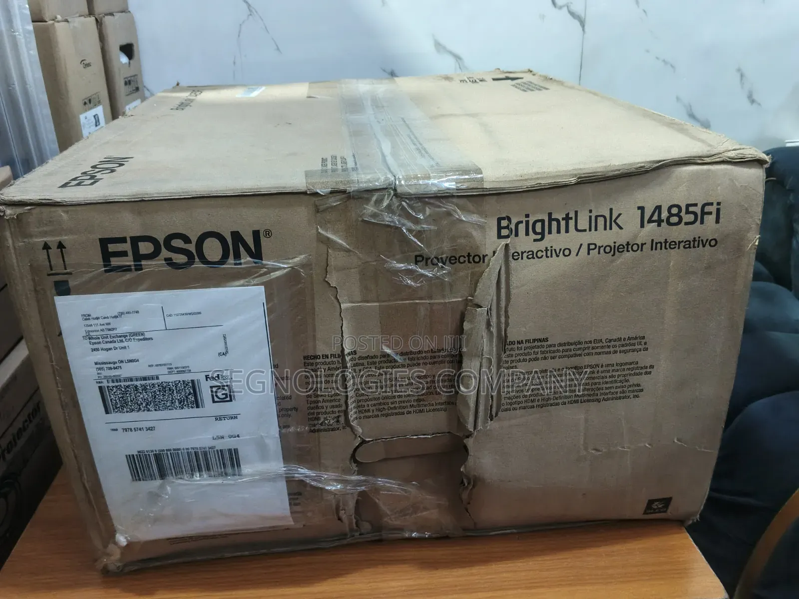 Epson BrightLink 1485Fi 5,000 Lumens Full HD InteractiveLaserProjector