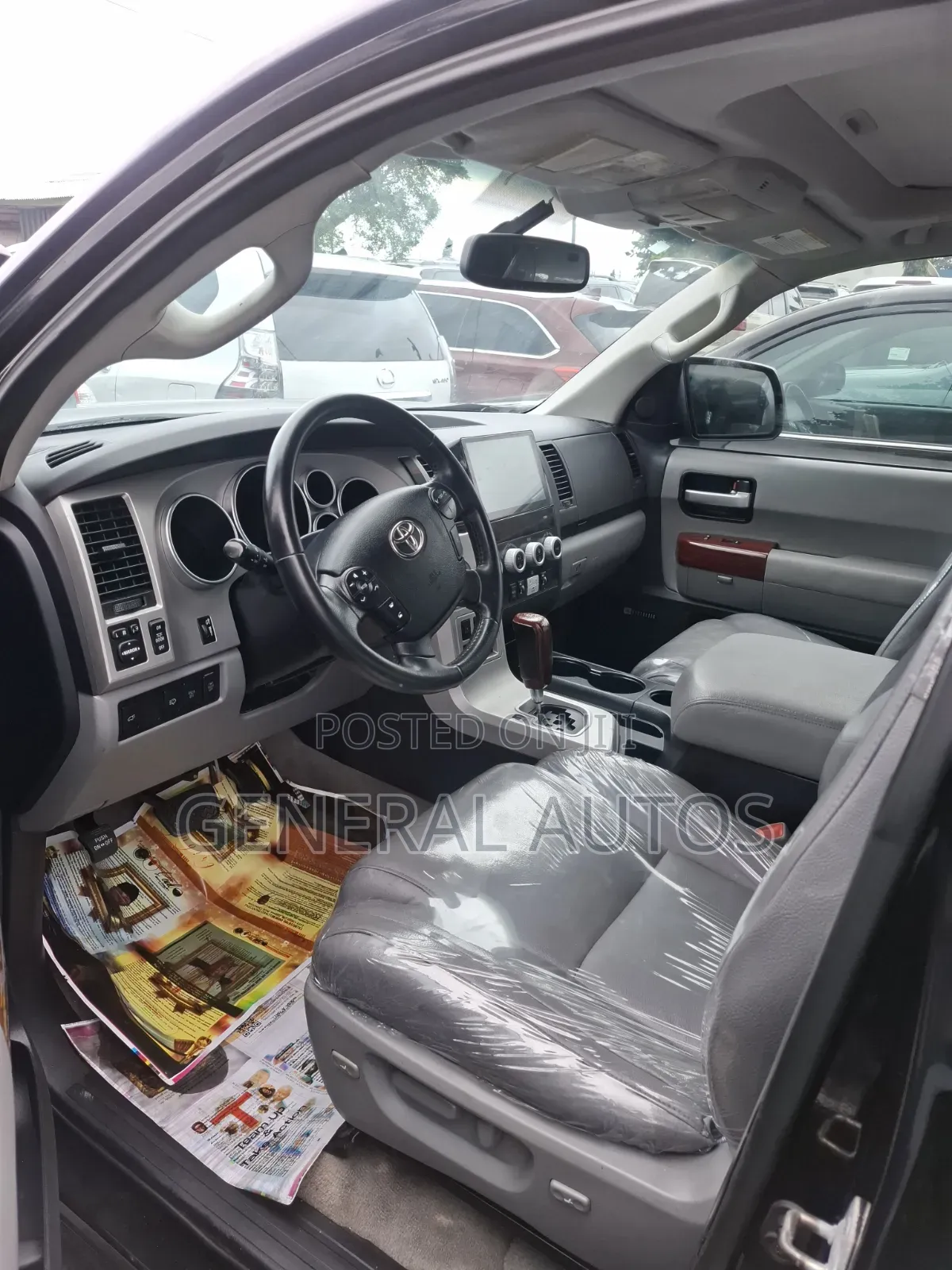 Toyota Sequoia 2012 Black