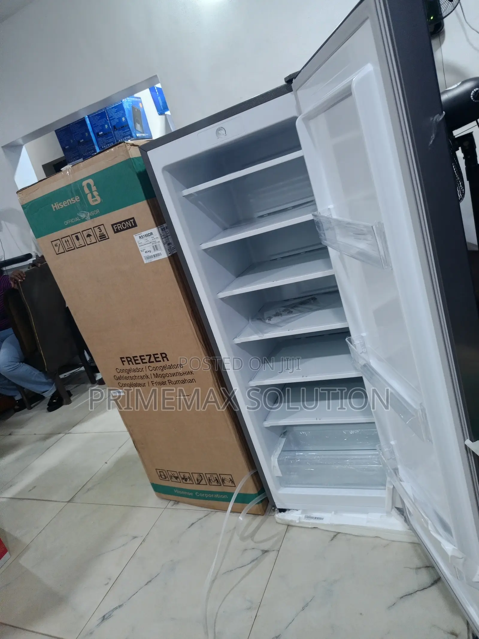 Energy-Saving Freezing Hisense RS189DR 190L Upright Freezer