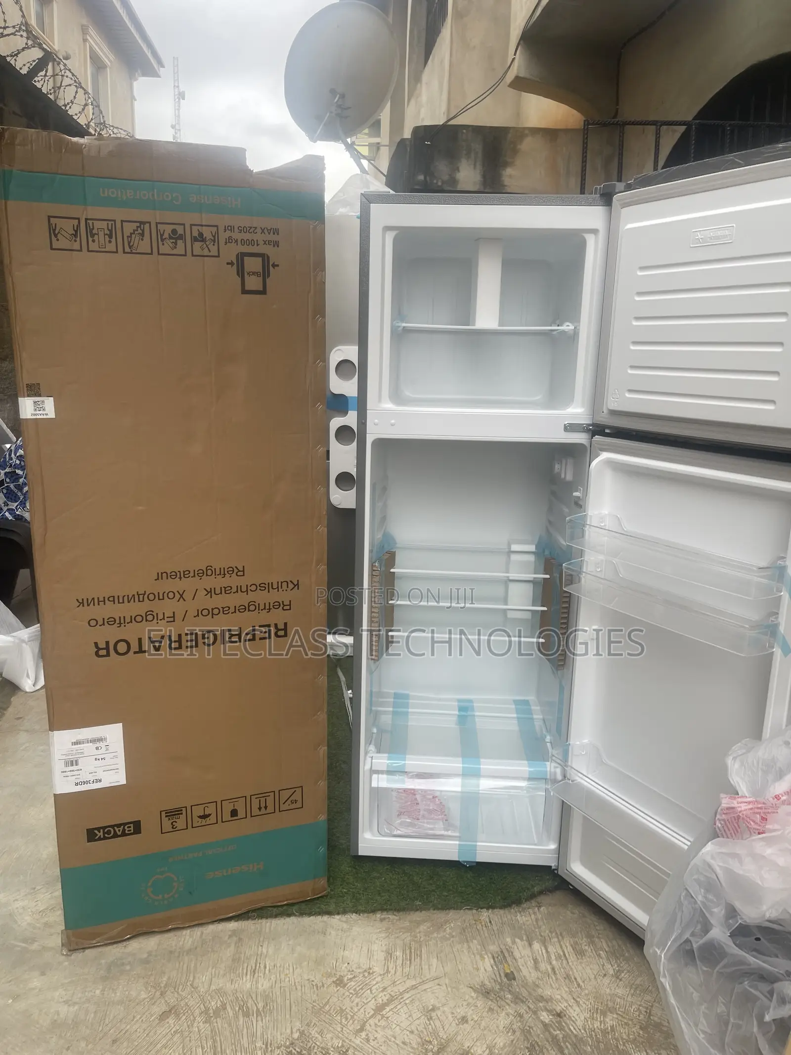 Hisense Upright Refrigerator 306 Litres