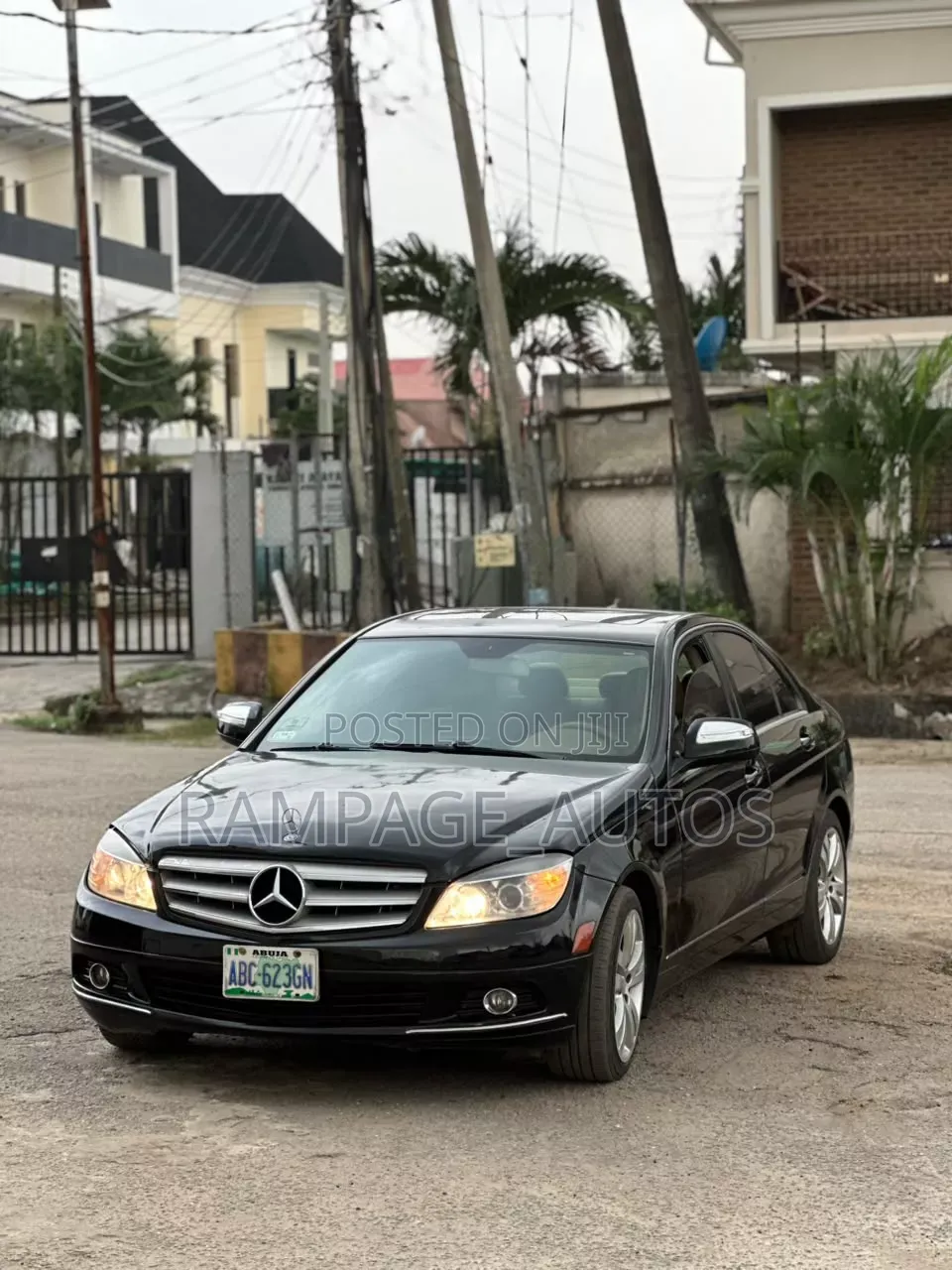 Mercedes-Benz C300 2008 Black