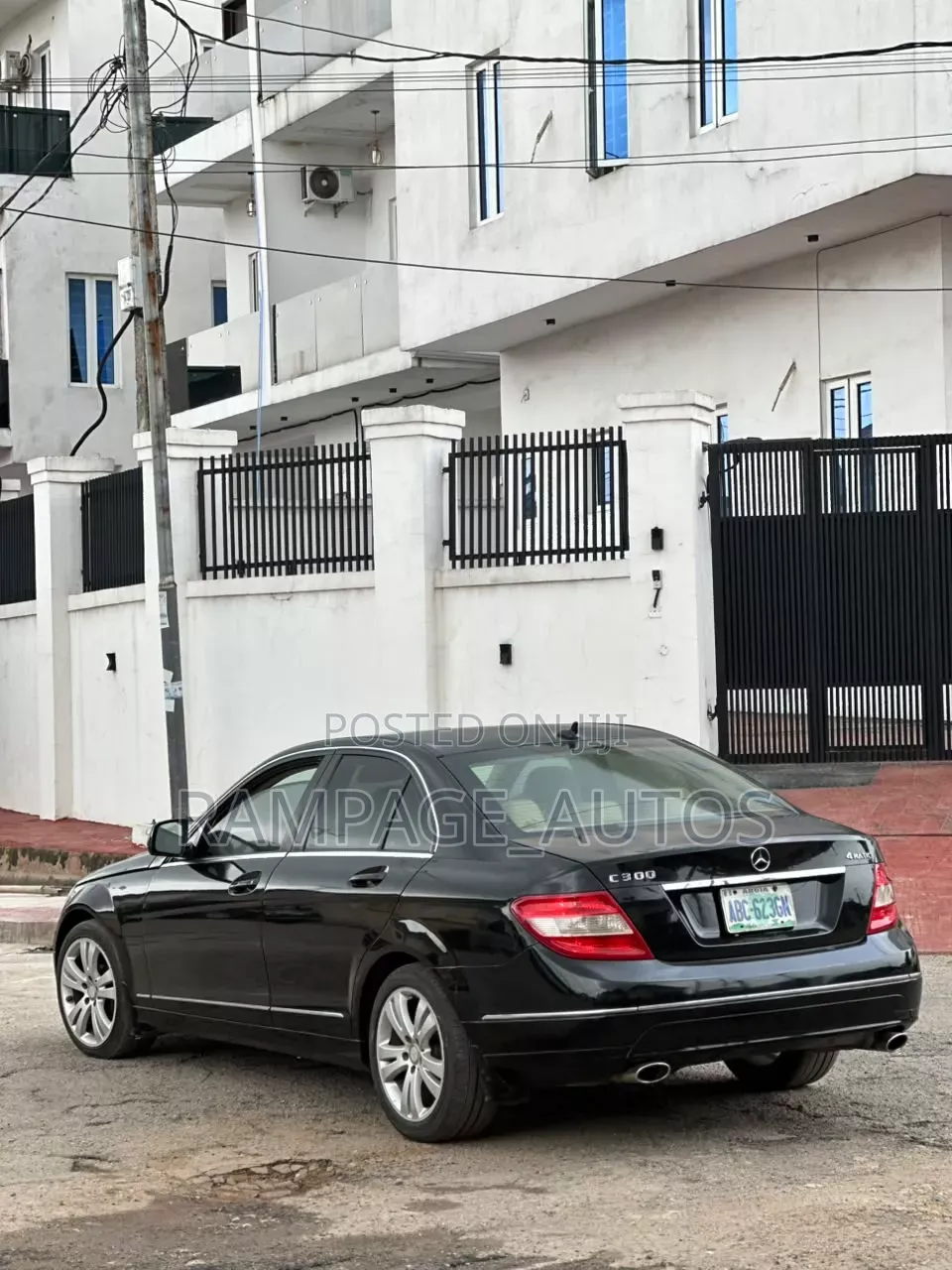 Mercedes-Benz C300 2008 Black